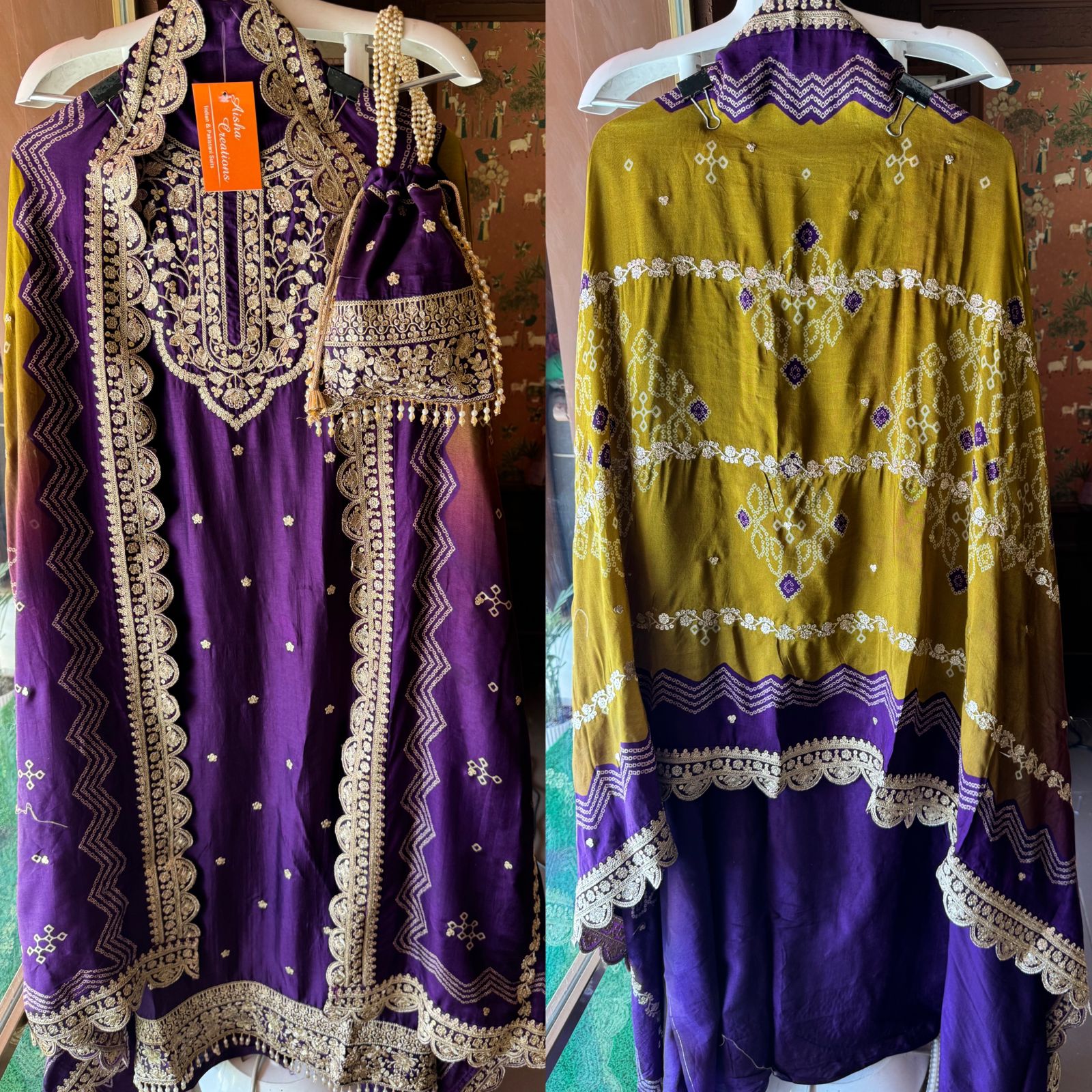 Pure Russian Silk shirt (Unstitched shirt)