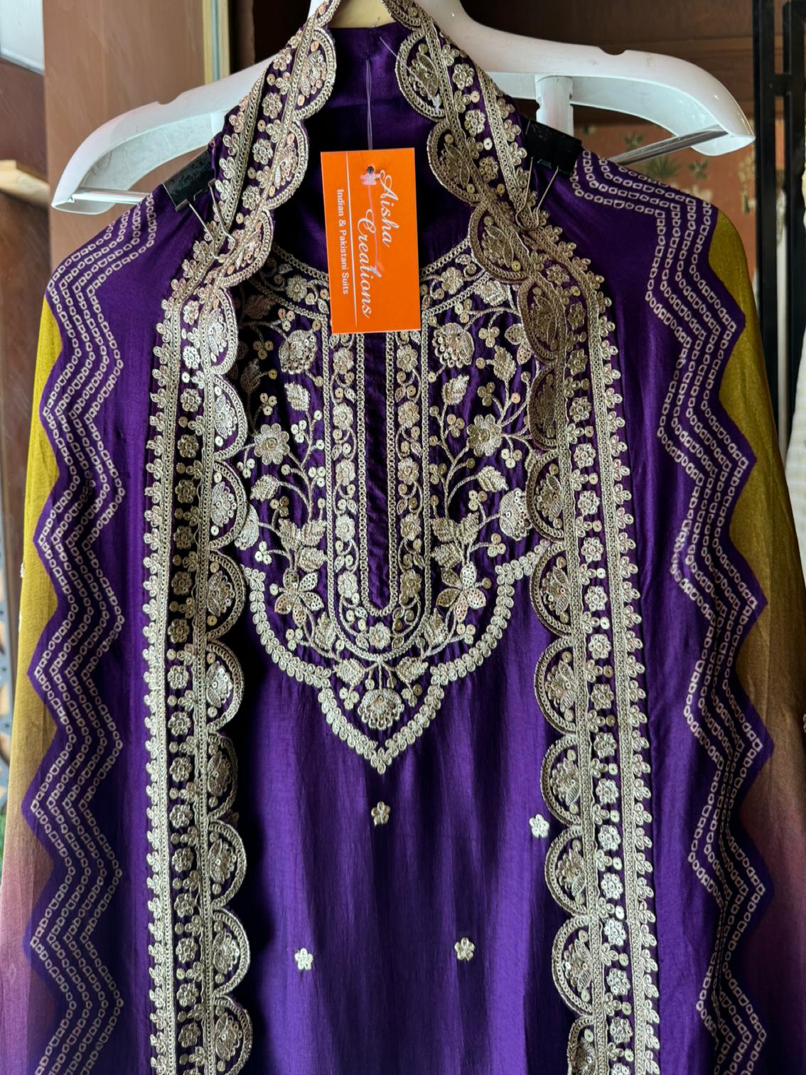 Pure Russian Silk shirt (Unstitched shirt)