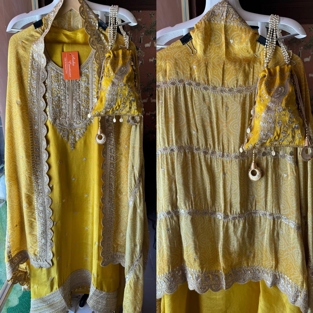 Pure Russian Silk shirt (Unstitched shirt)