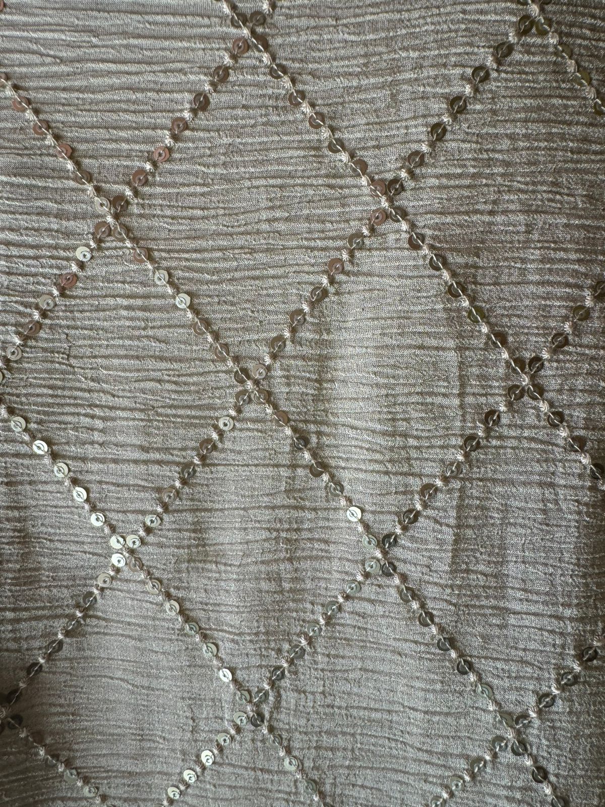 Pure crushed tissue shimmer Shirt (Unstitched)