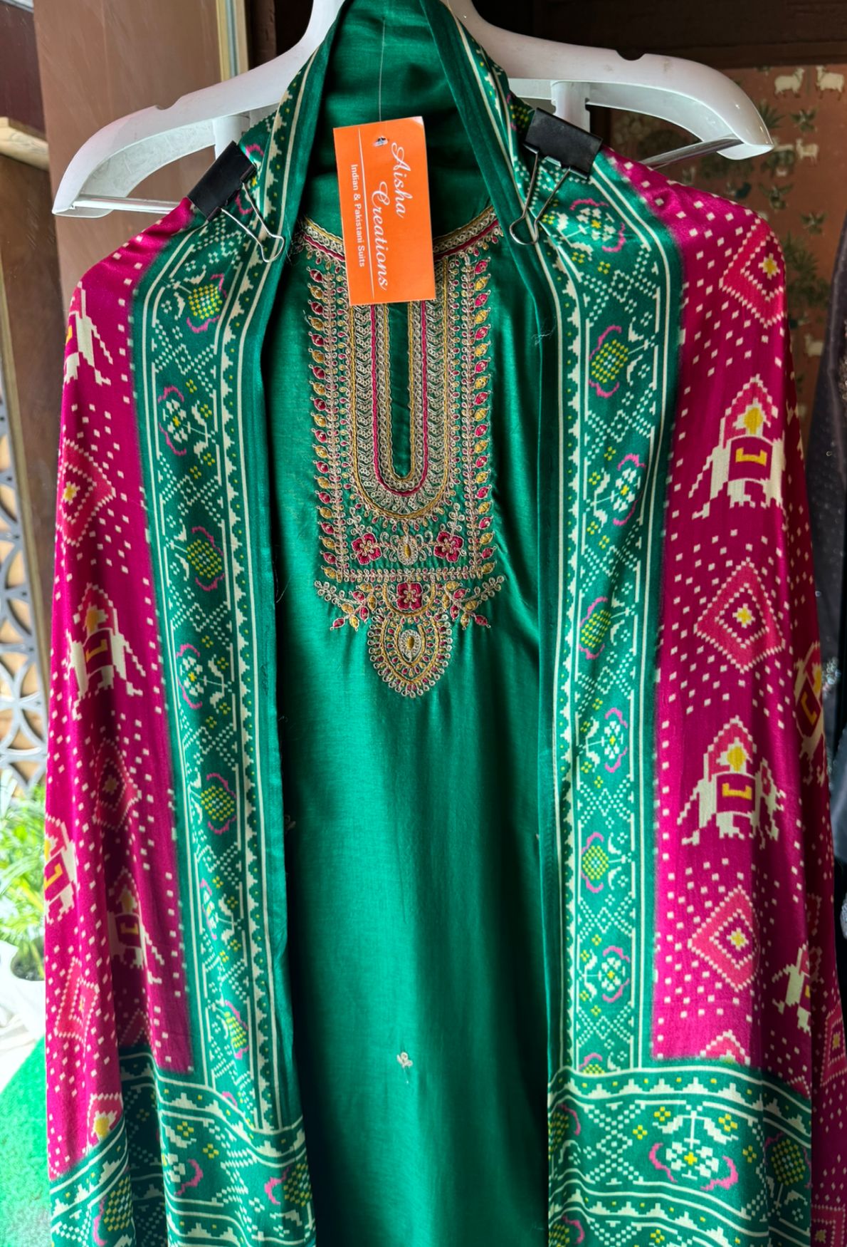 Pure Silk Shirt with Beautiful Dori
