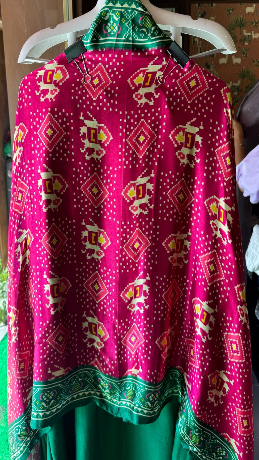 Pure Silk Shirt with Beautiful Dori