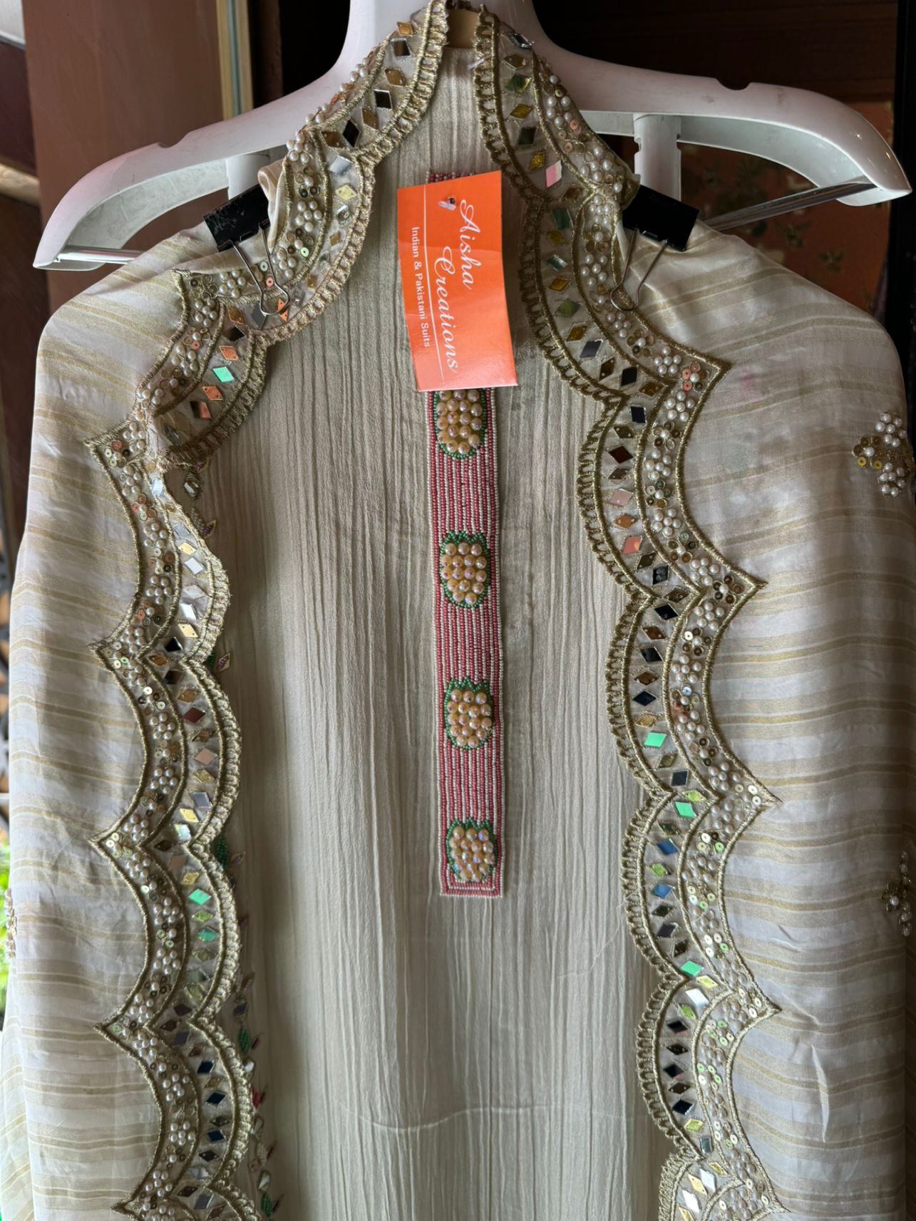 Crushed tissue (Unstitched shirt)