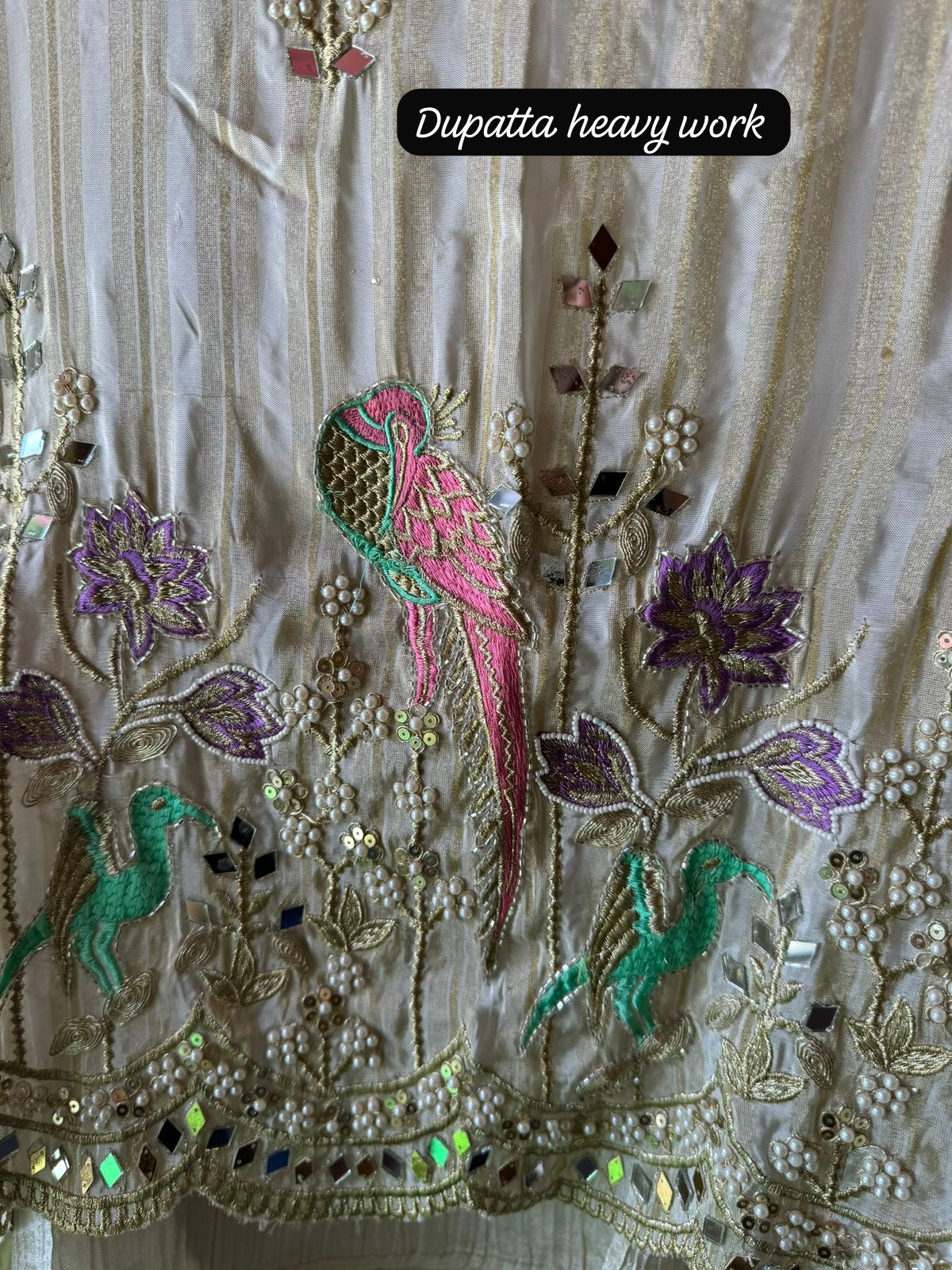 Crushed tissue (Unstitched shirt)