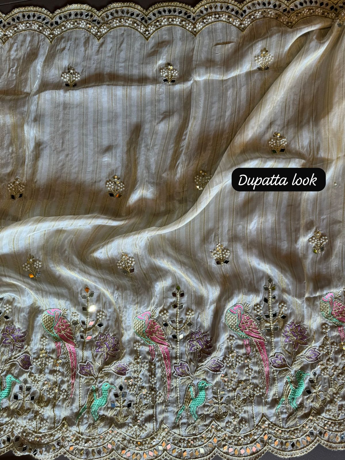 Crushed tissue (Unstitched shirt)