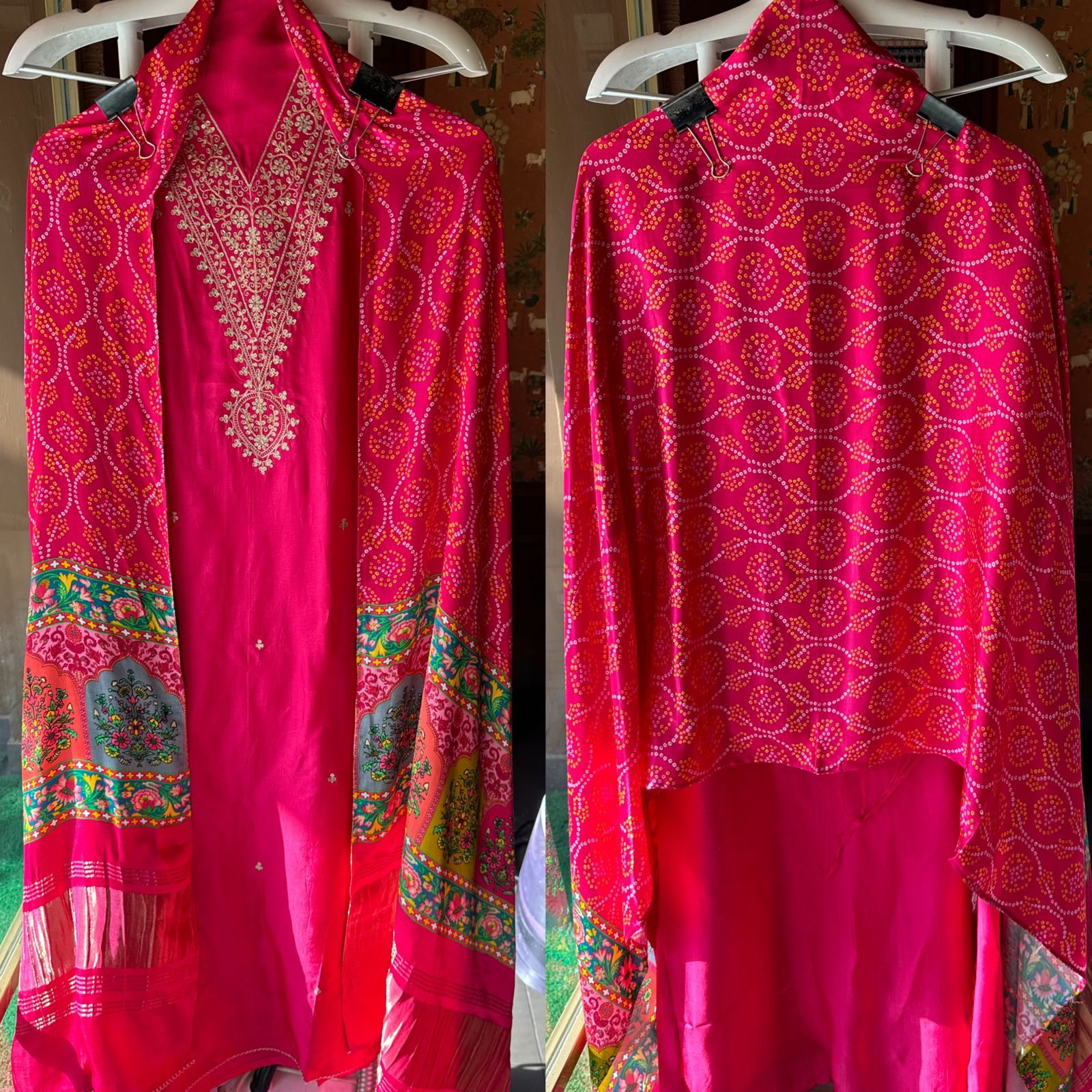 Pure Silk Shirt with Beautiful Dori