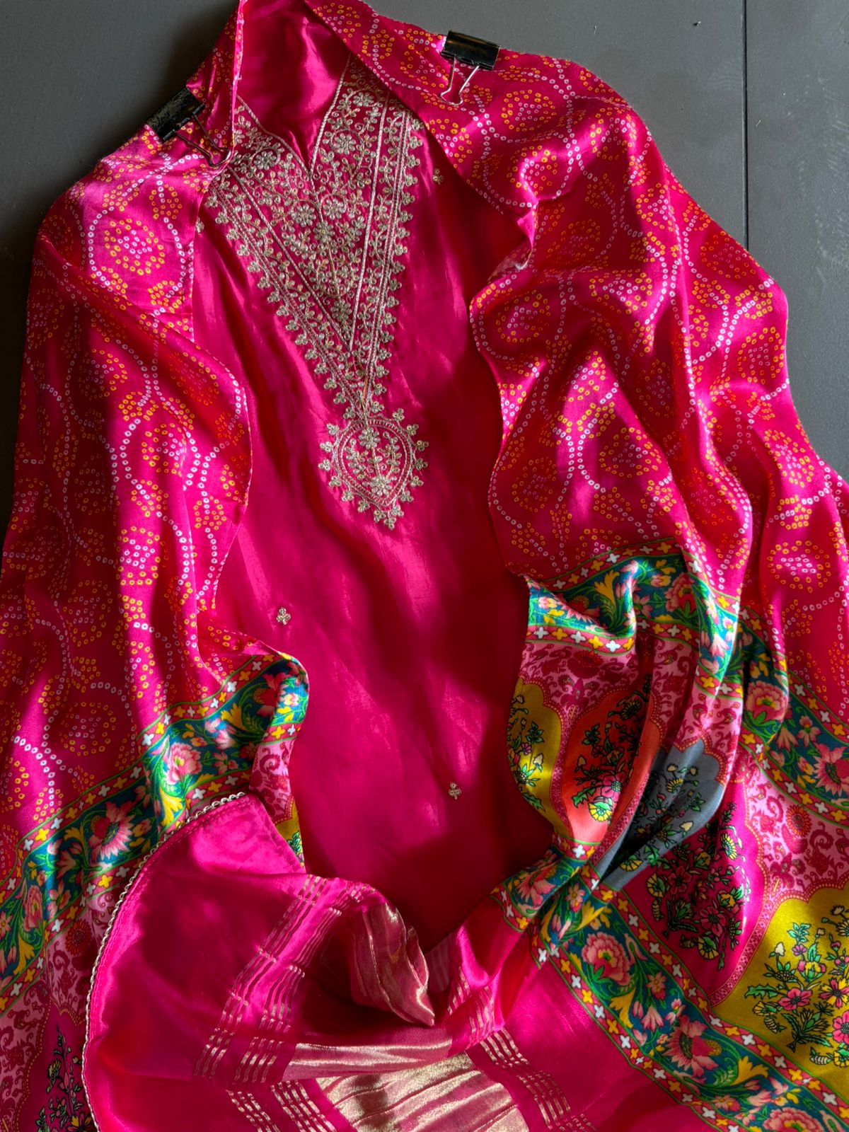 Pure Silk Shirt with Beautiful Dori