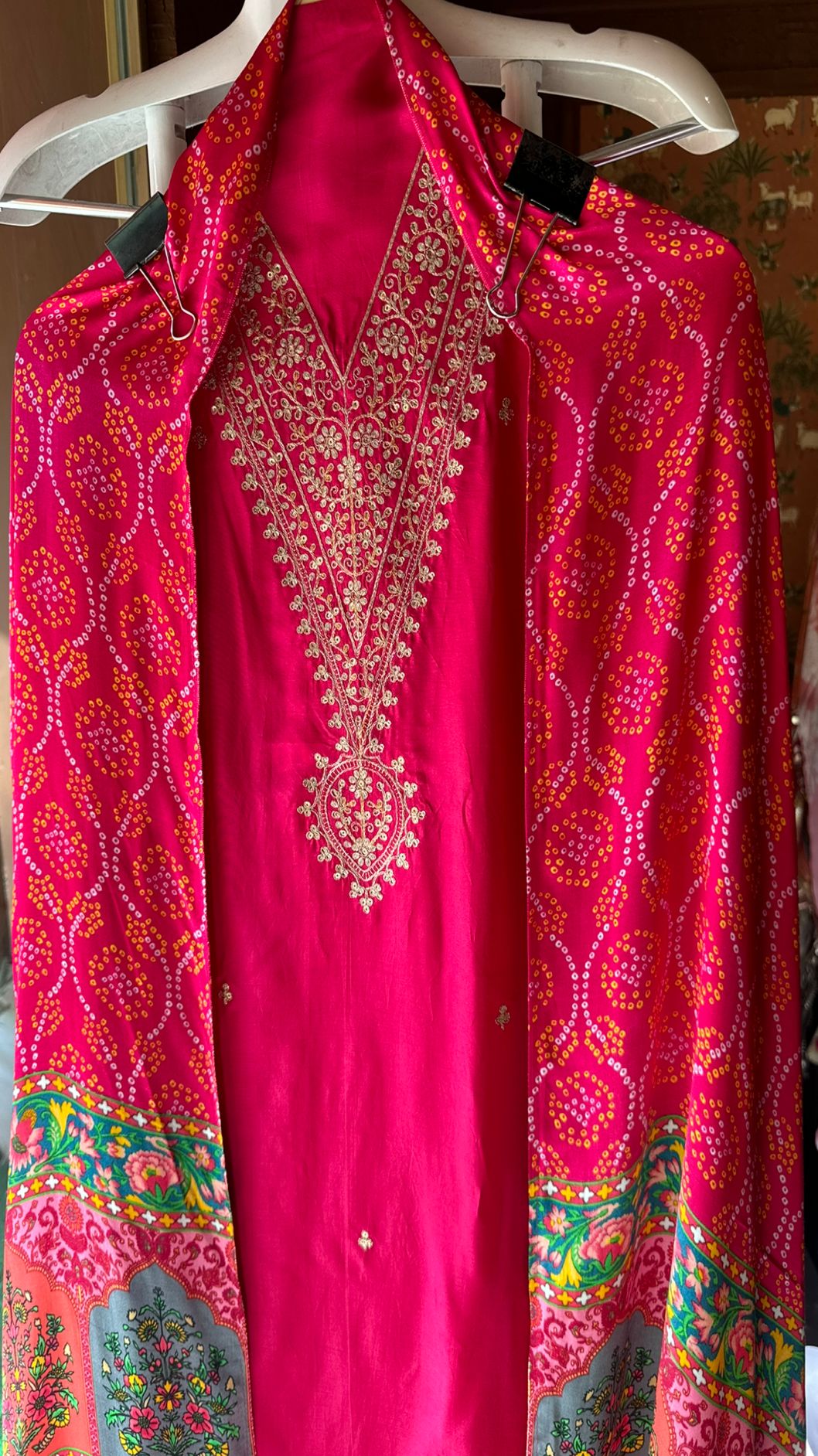 Pure Silk Shirt with Beautiful Dori