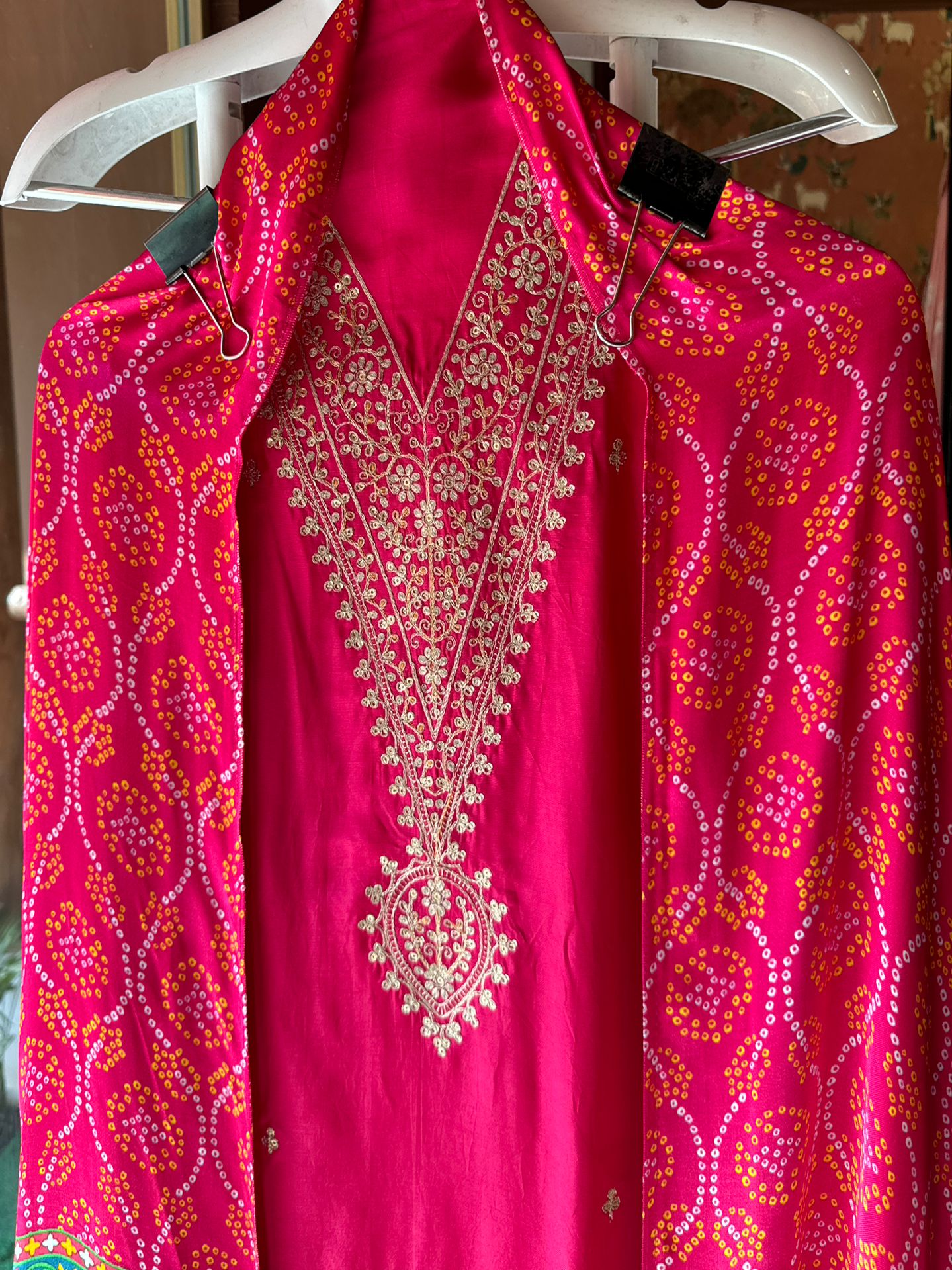 Pure Silk Shirt with Beautiful Dori