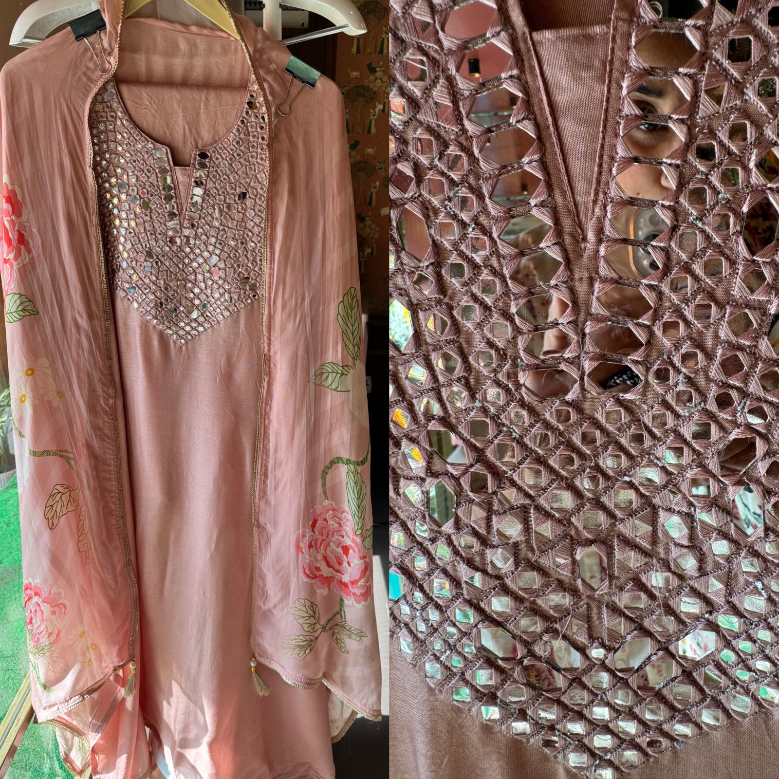 Pure Silk shirt (Unstitched shirt)