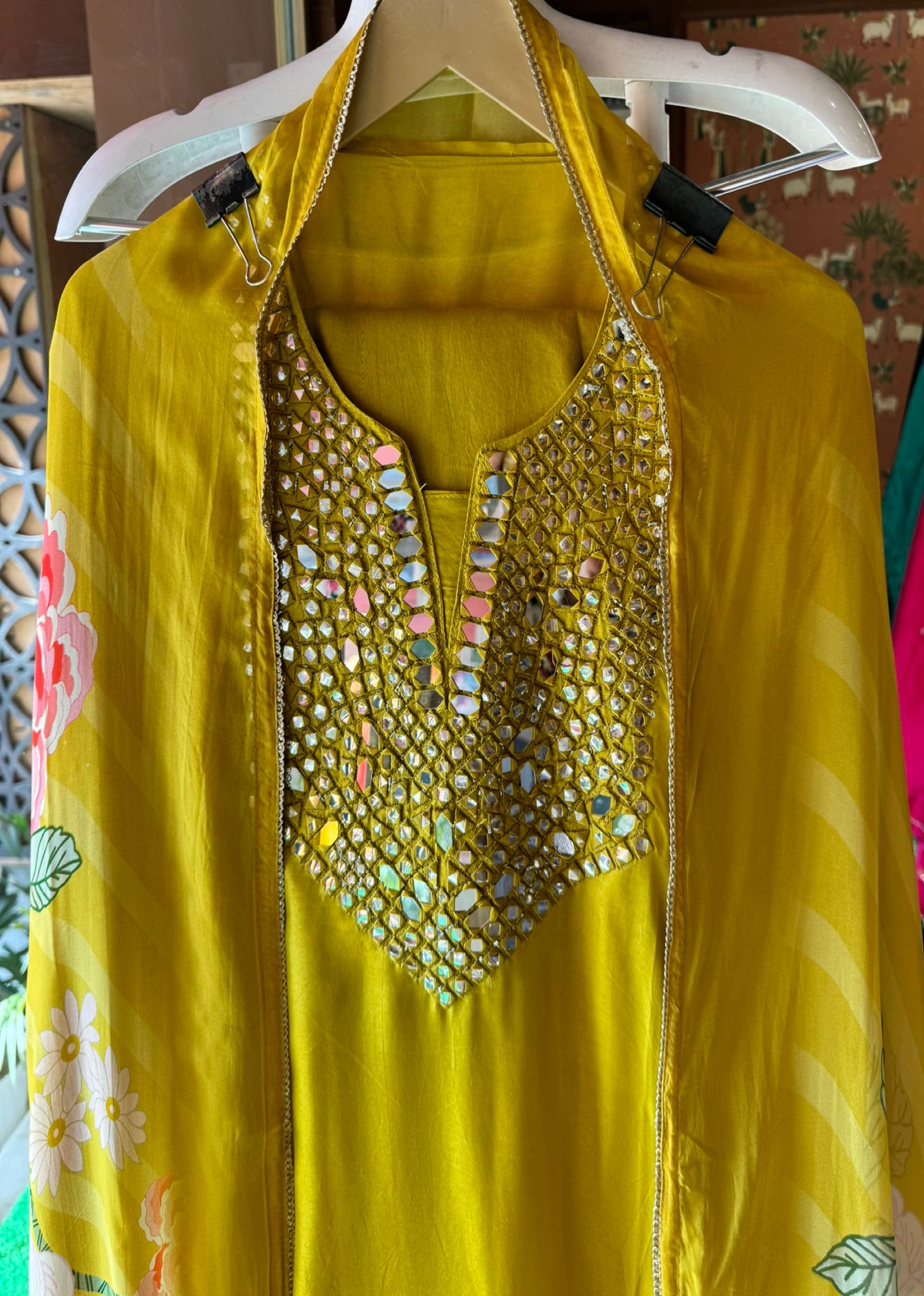 Pure Silk shirt (Unstitched shirt)