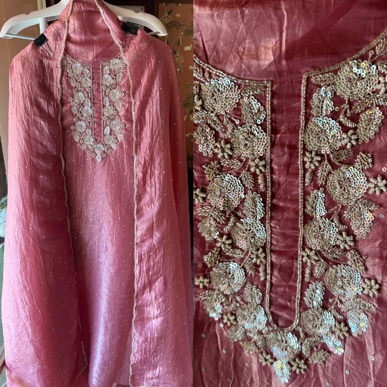 Soft glass tissue shirt