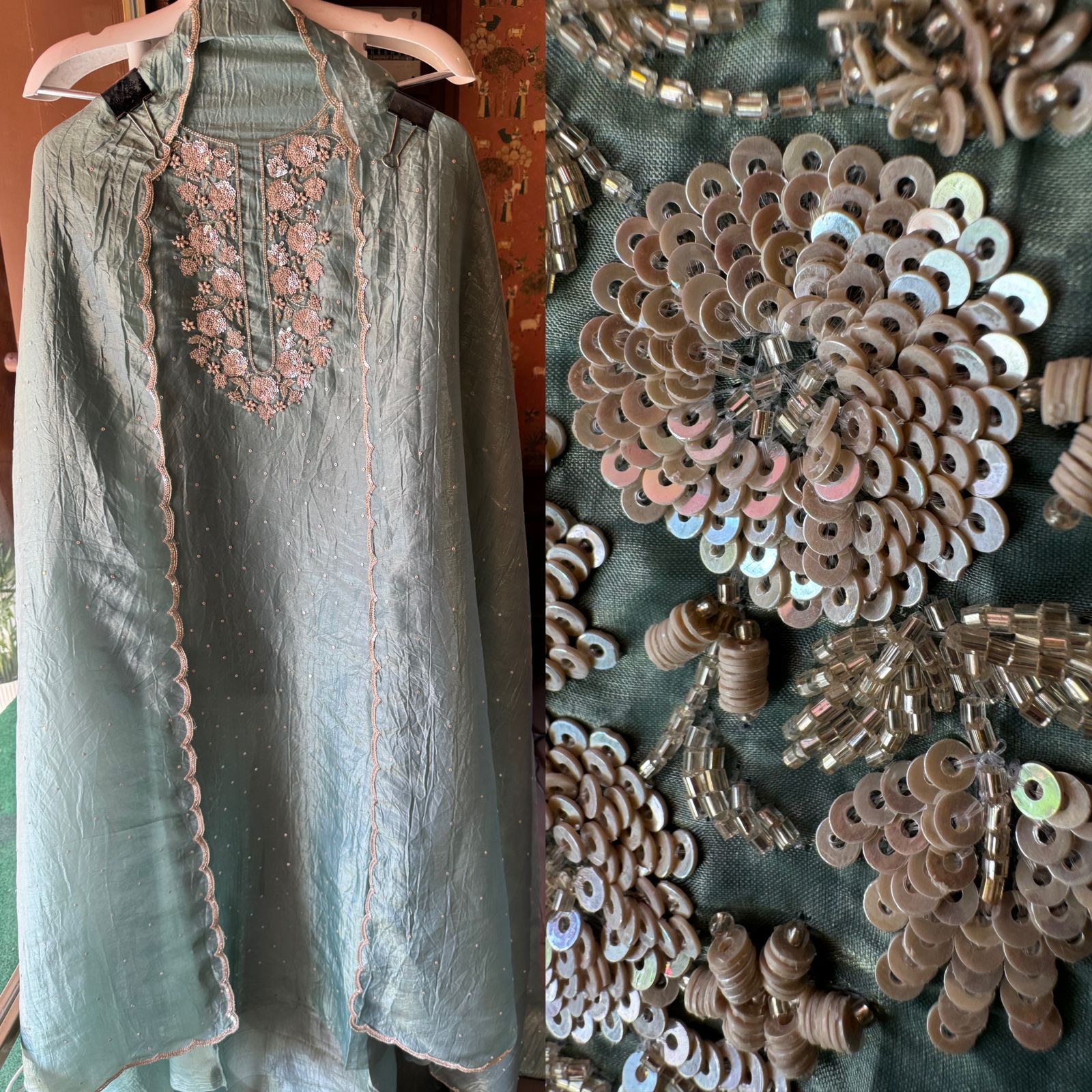 Soft glass tissue shirt