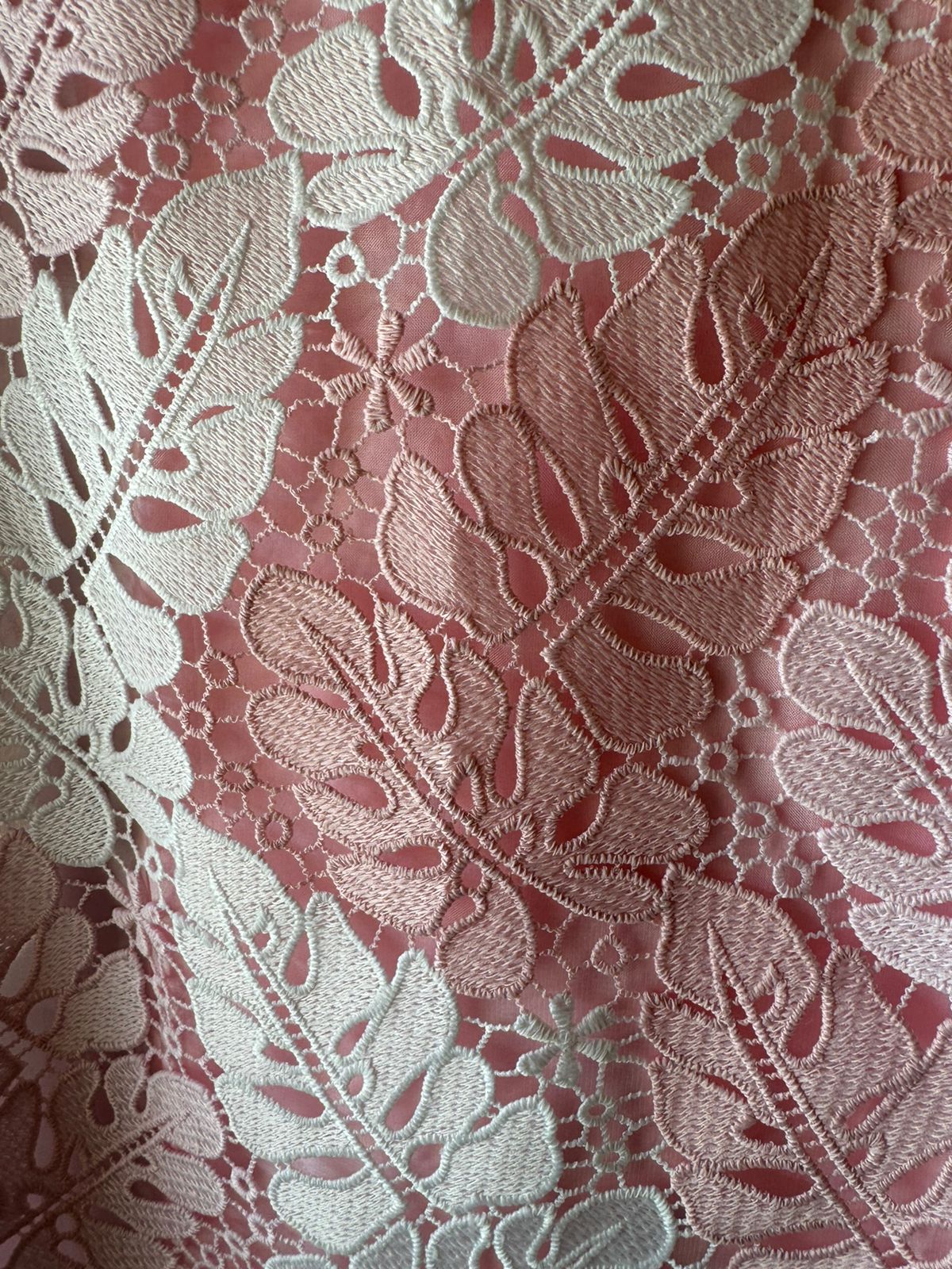 Cutwork crochia Designer front with cotton