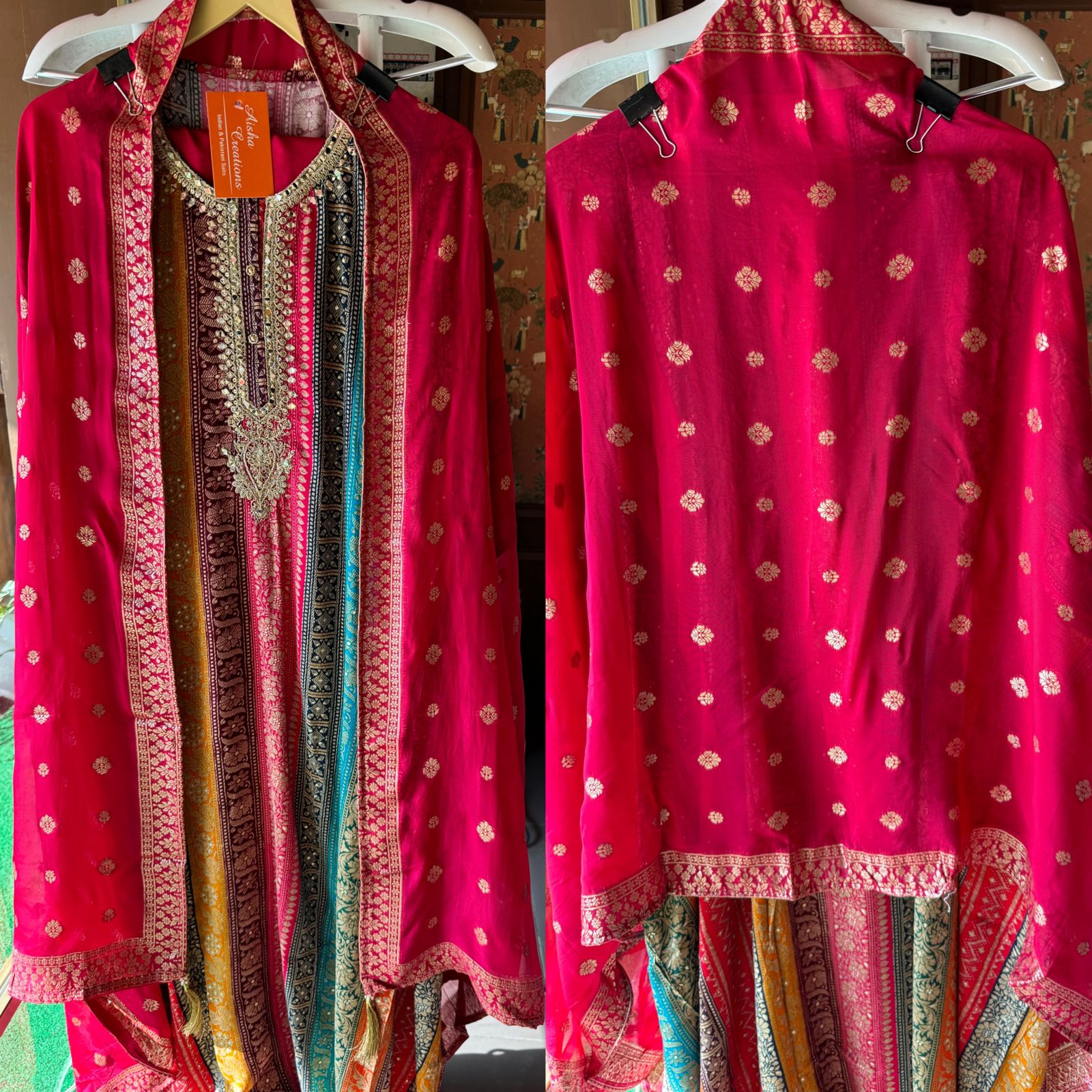 Muslin Digital printed shirt (Unstitched)