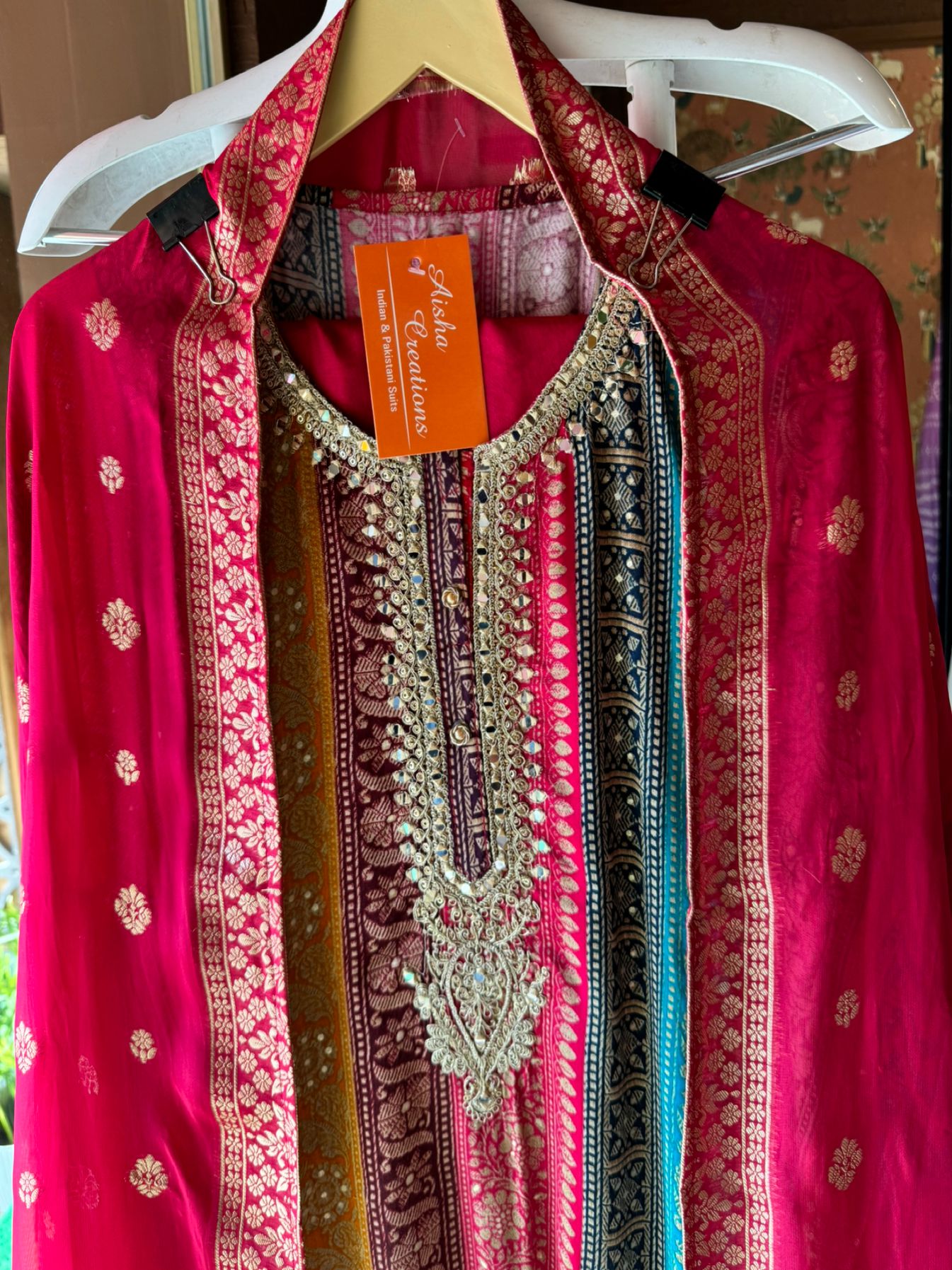 Muslin Digital printed shirt (Unstitched)