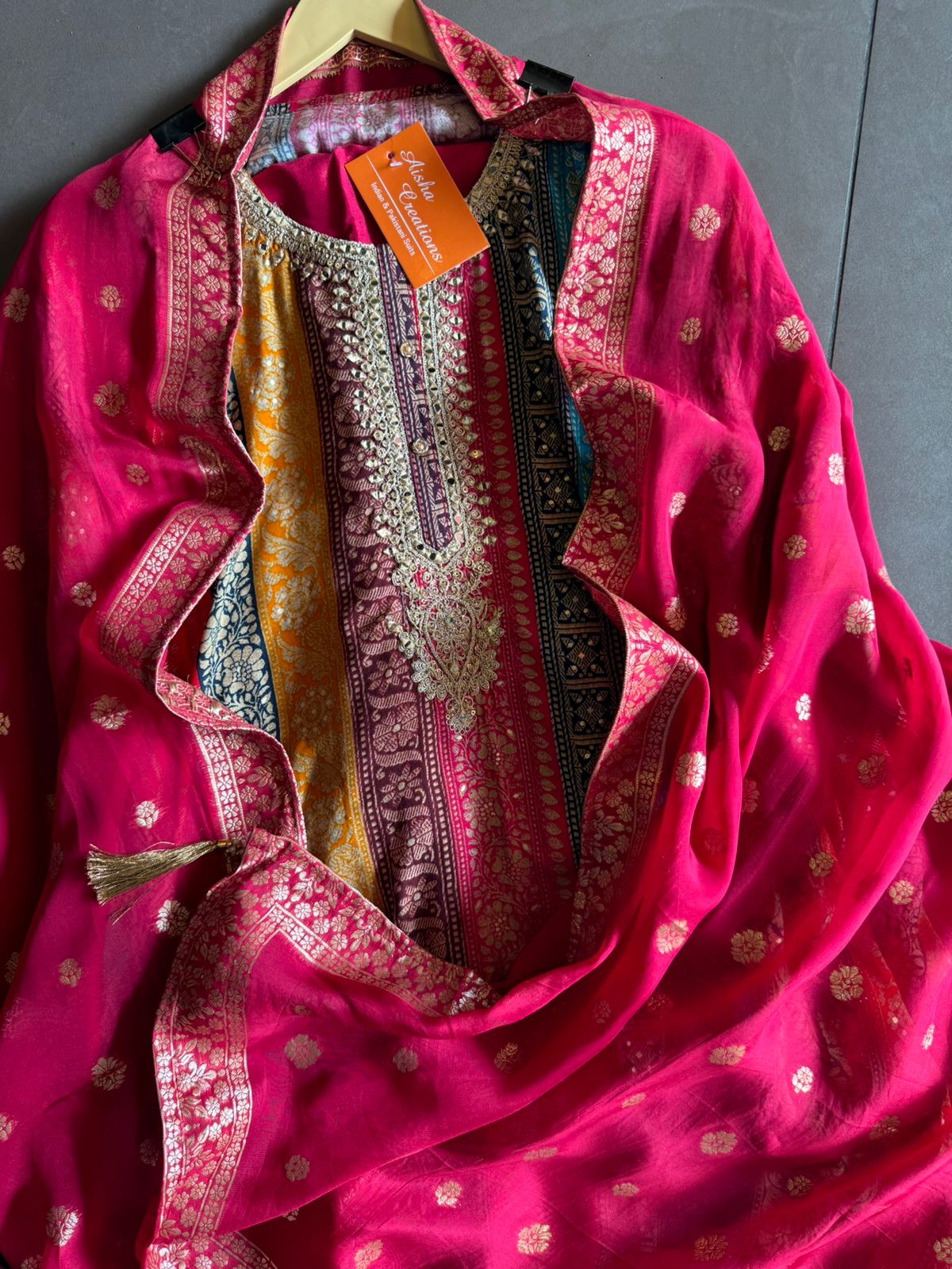 Muslin Digital printed shirt (Unstitched)