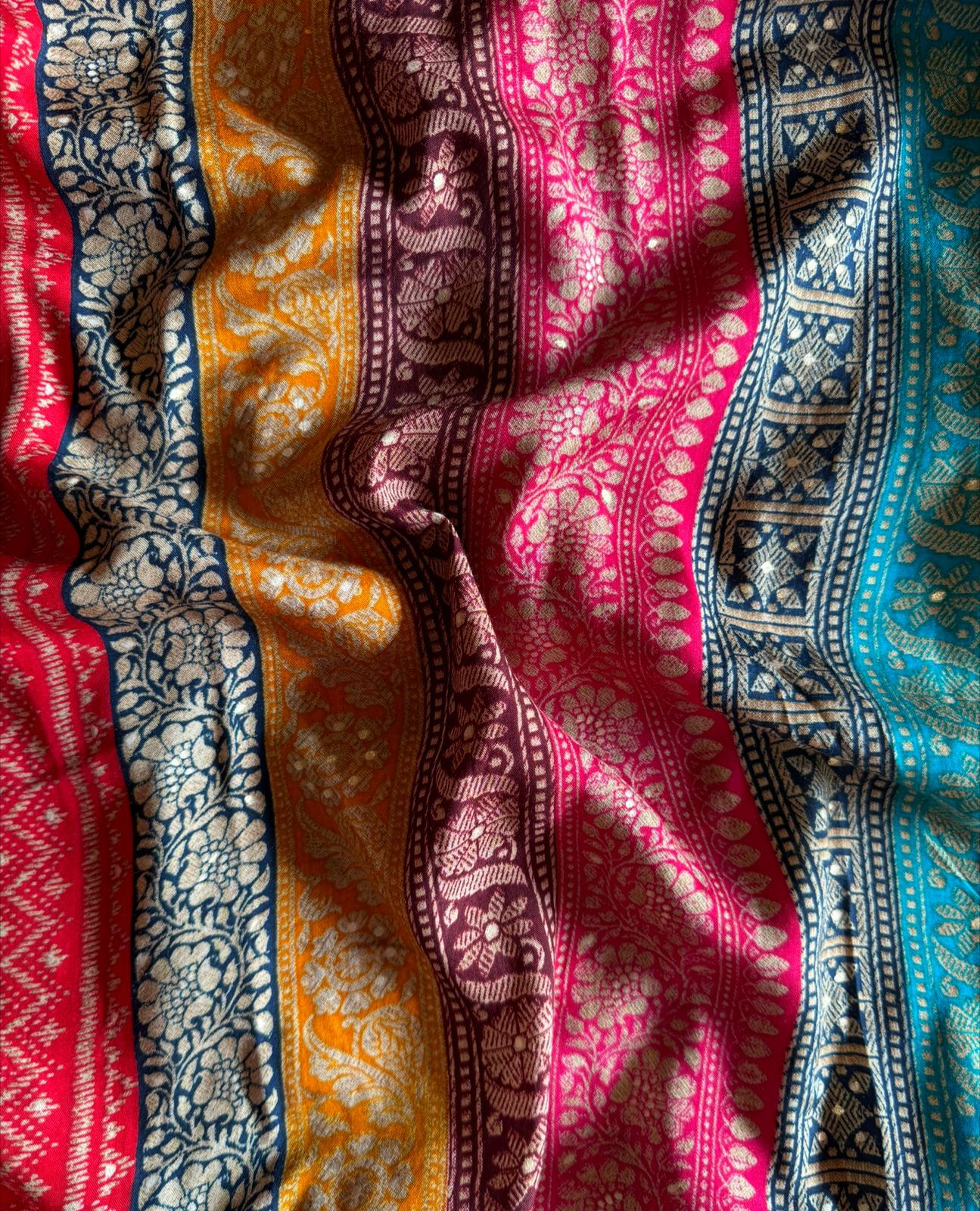 Muslin Digital printed shirt (Unstitched)