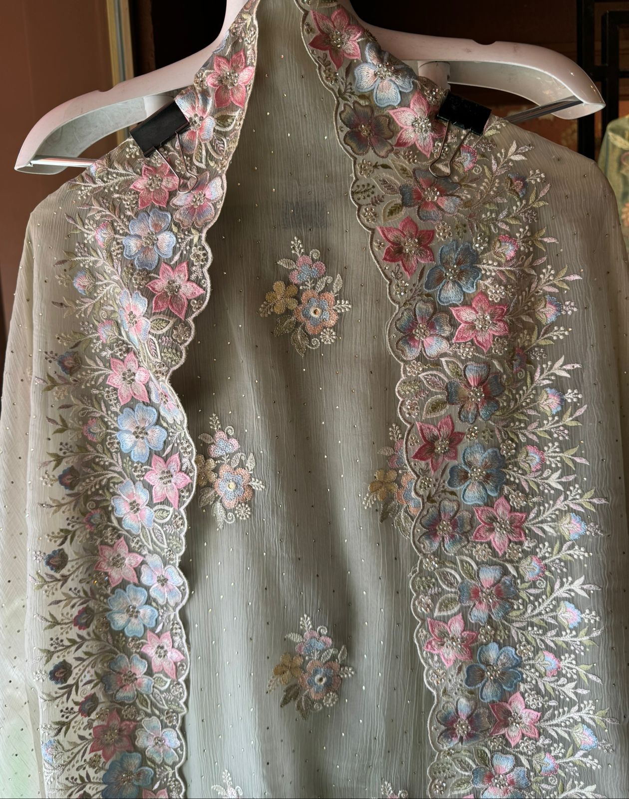 Pure Chiffon Georgette Unstitched suits