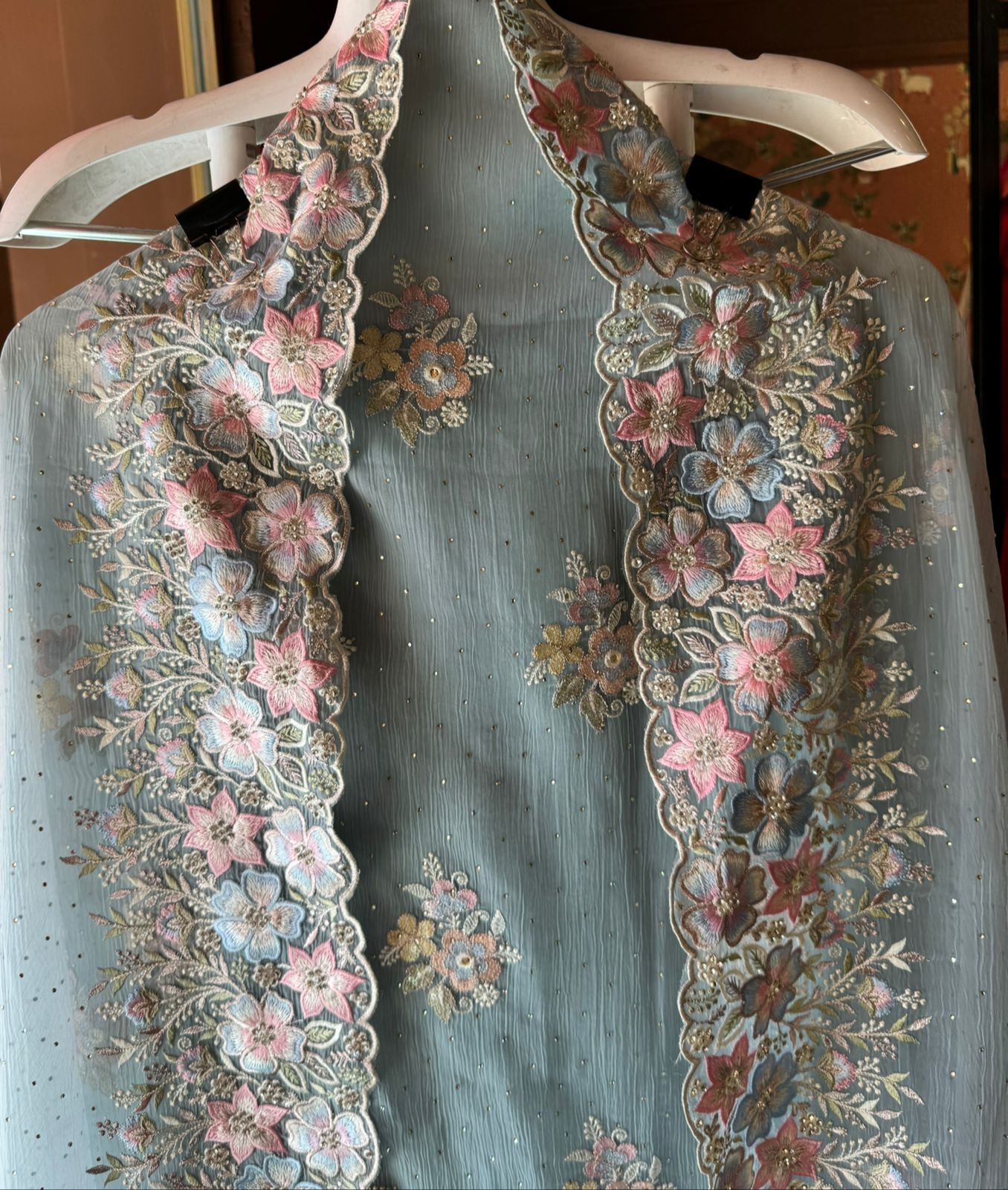 Pure Chiffon Georgette Unstitched suits