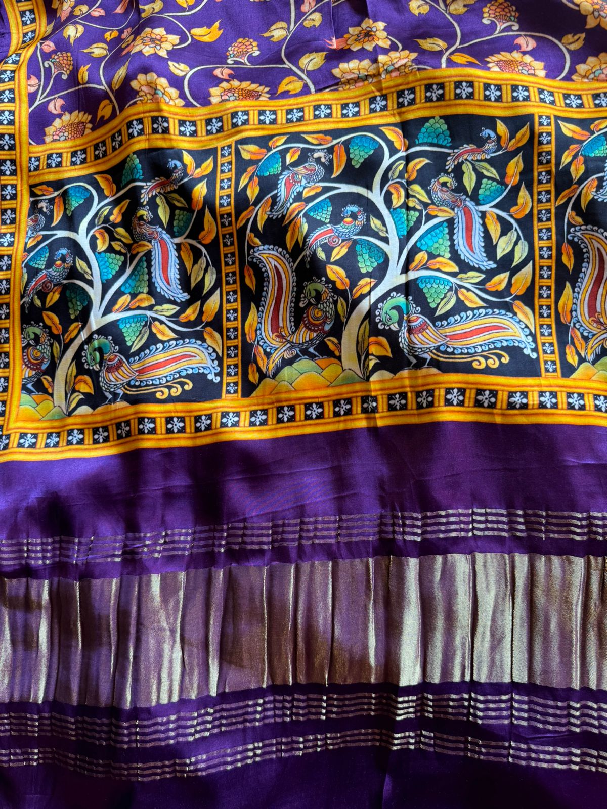 Pure Silk Shirt with Beautiful Dori