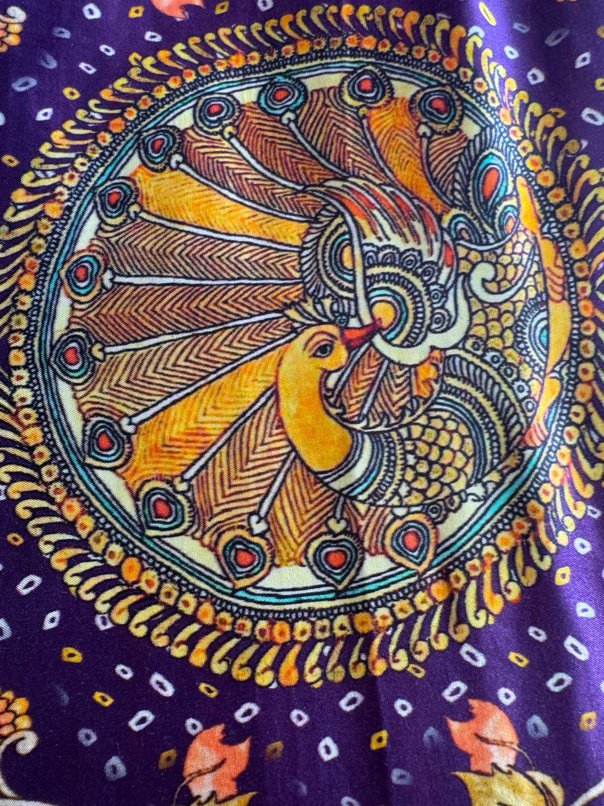 Pure Silk Shirt with Beautiful Dori