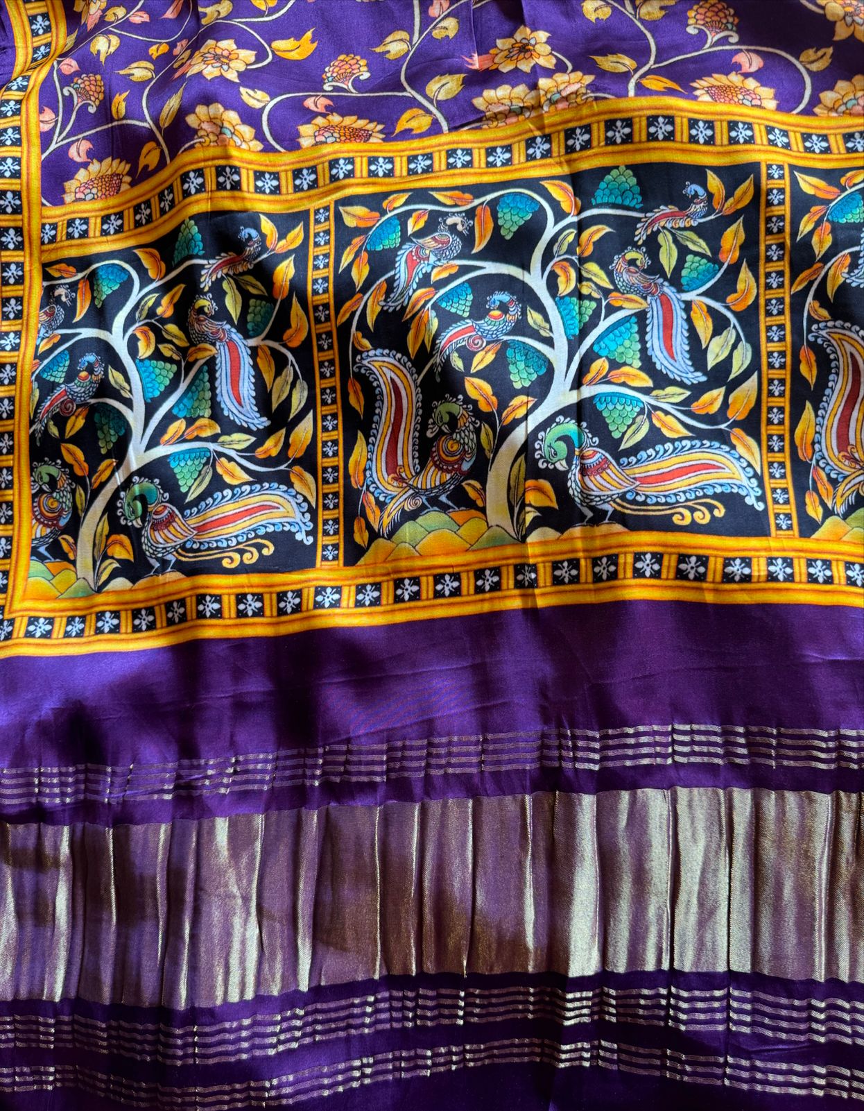 Pure Silk Shirt with Beautiful Dori