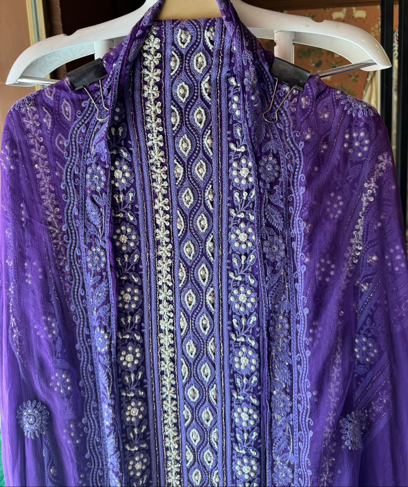 Pure Georgette Suits with Handwork done