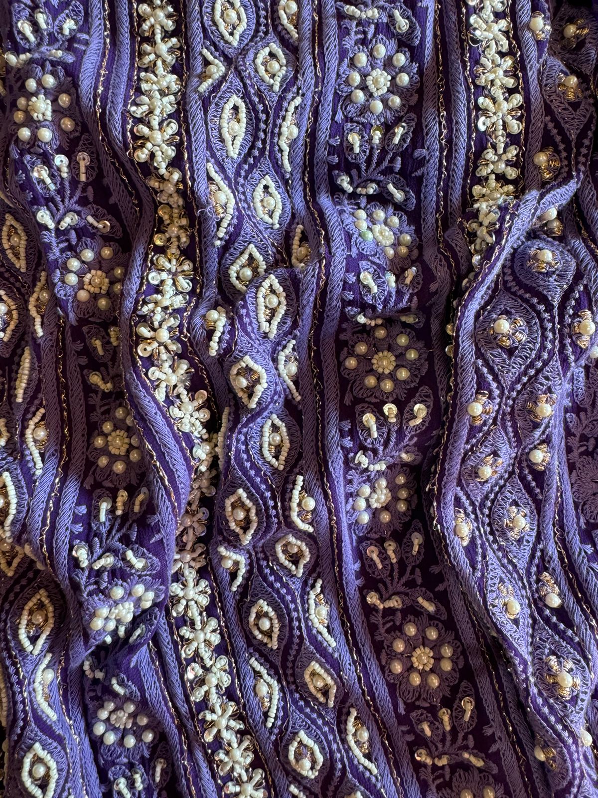 Pure Georgette Suits with Handwork done