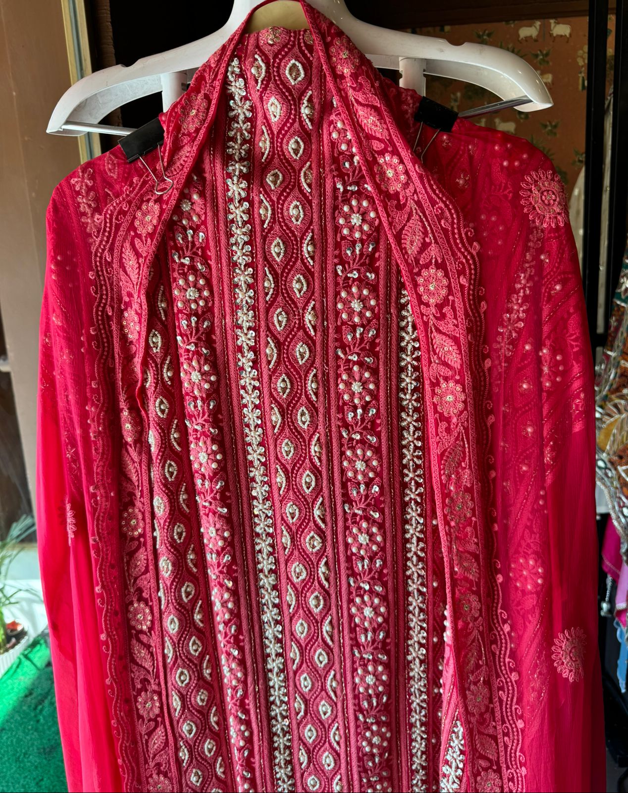 Pure Georgette Suits with Handwork done