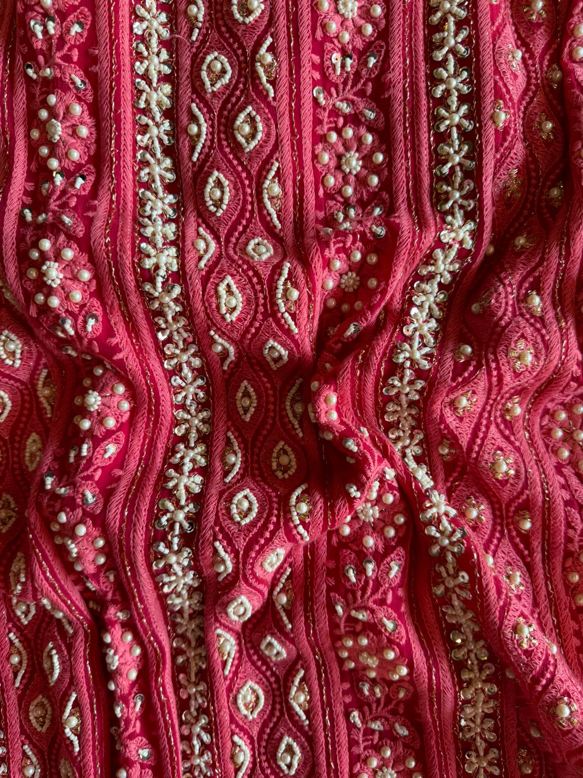 Pure Georgette Suits with Handwork done