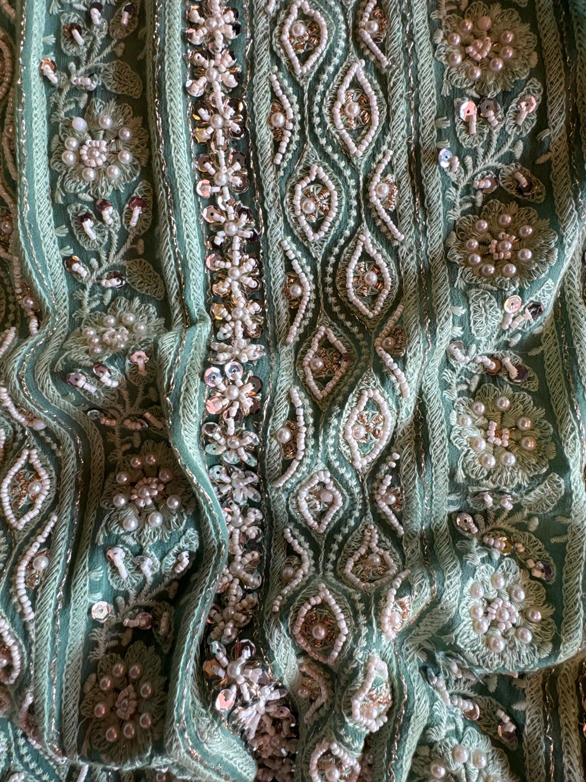 Pure Georgette Suits with Handwork done