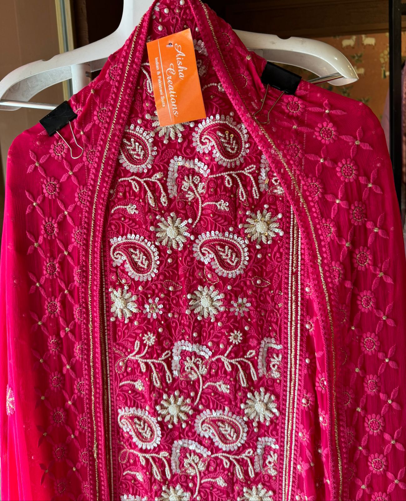 Pure Georgette Unstitched shirt