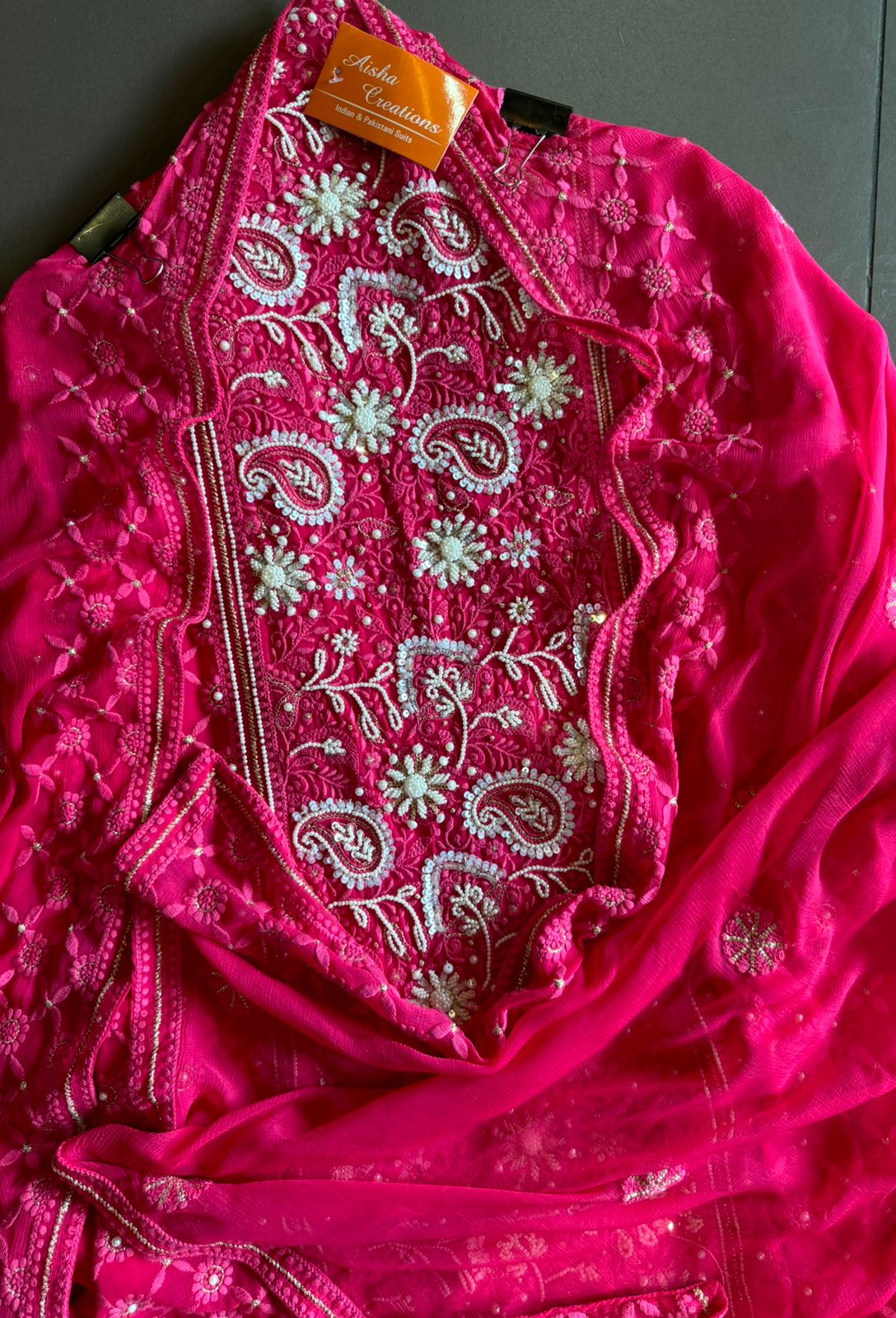 Pure Georgette Unstitched shirt