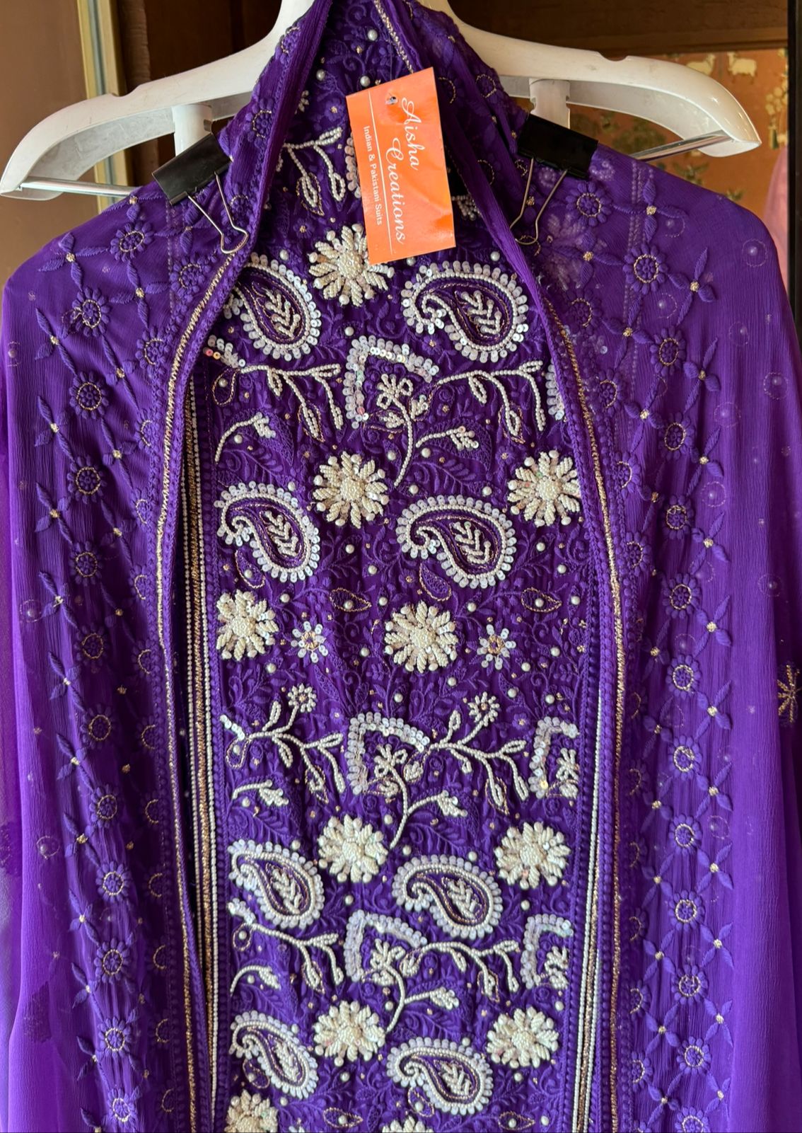 Pure Georgette Unstitched shirt