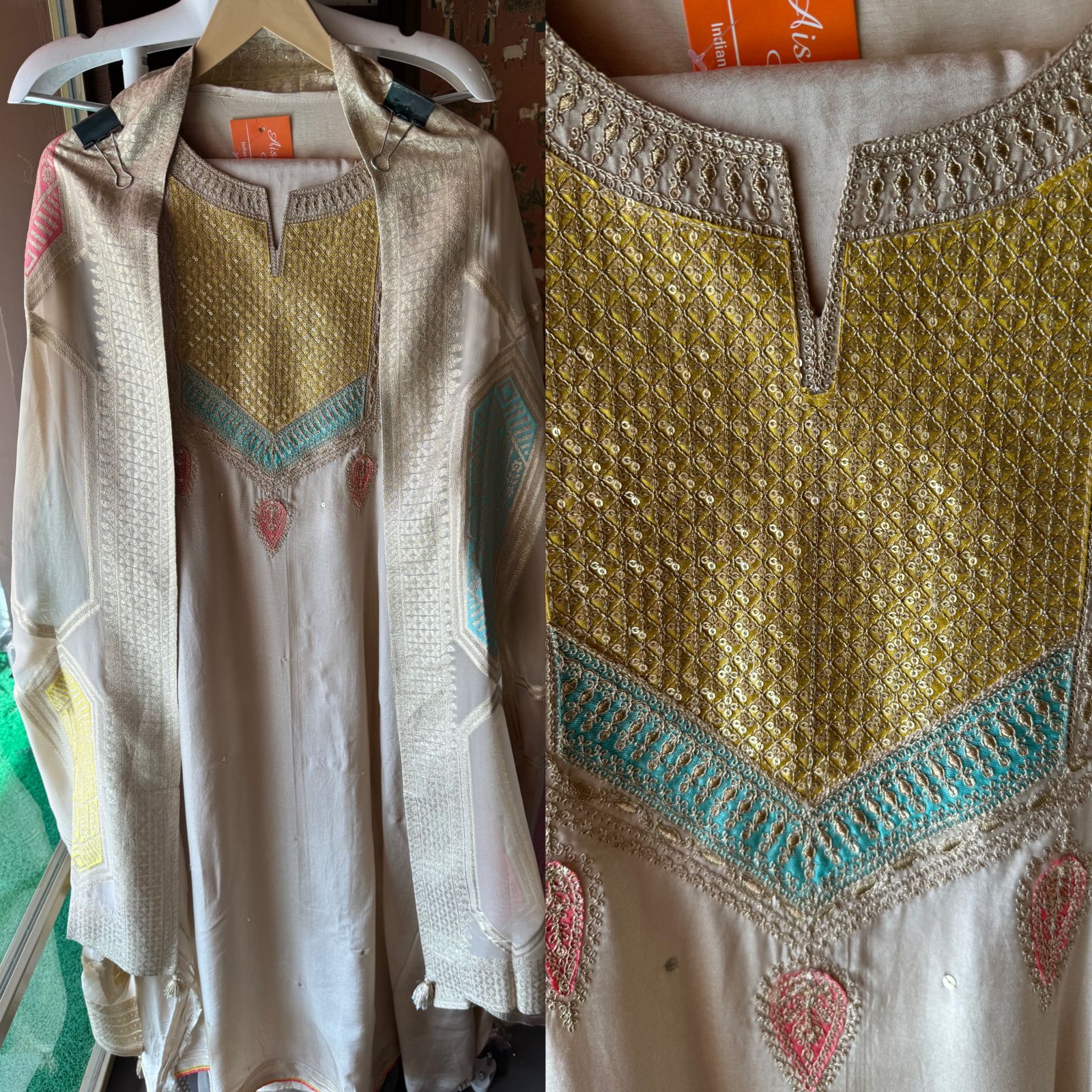 Pure Silk Shirt (Unstitched shirt)