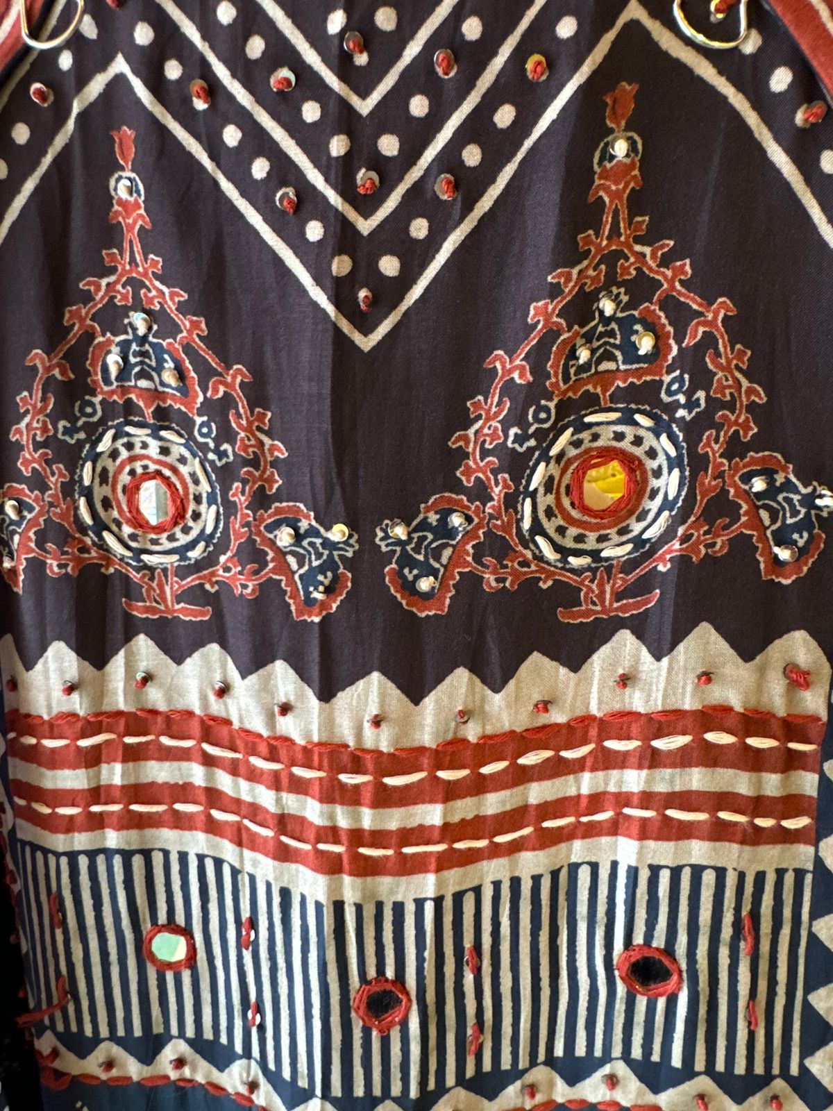 Soft Muslin Block printed (Kalamkari print) Shirt