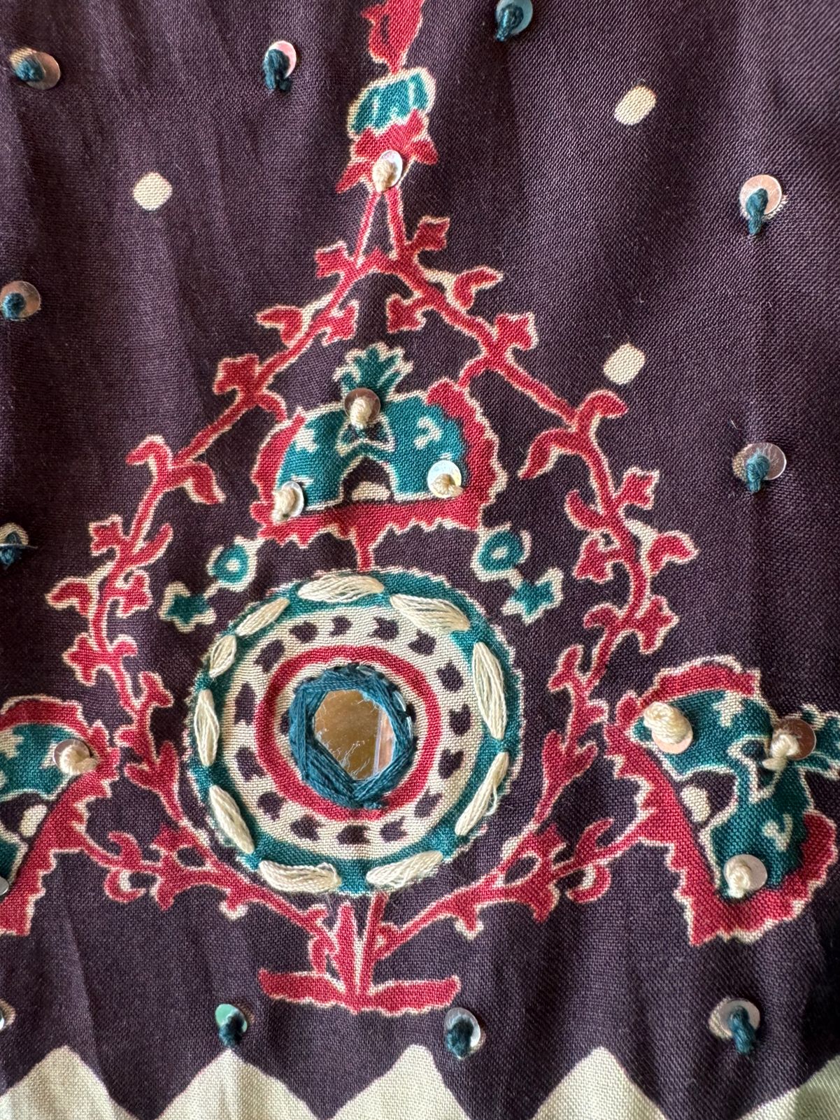 Soft Muslin Block printed (Kalamkari print) Shirt