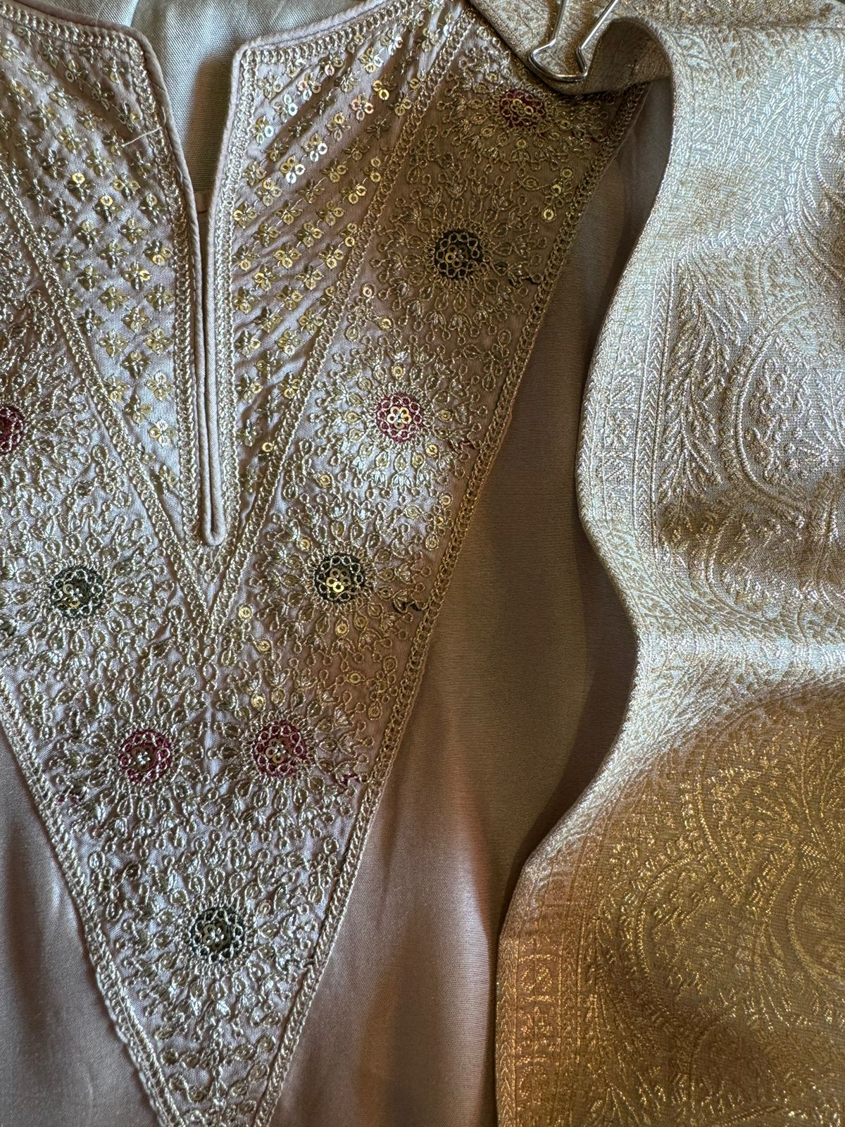 Soft silk unstitched shirt