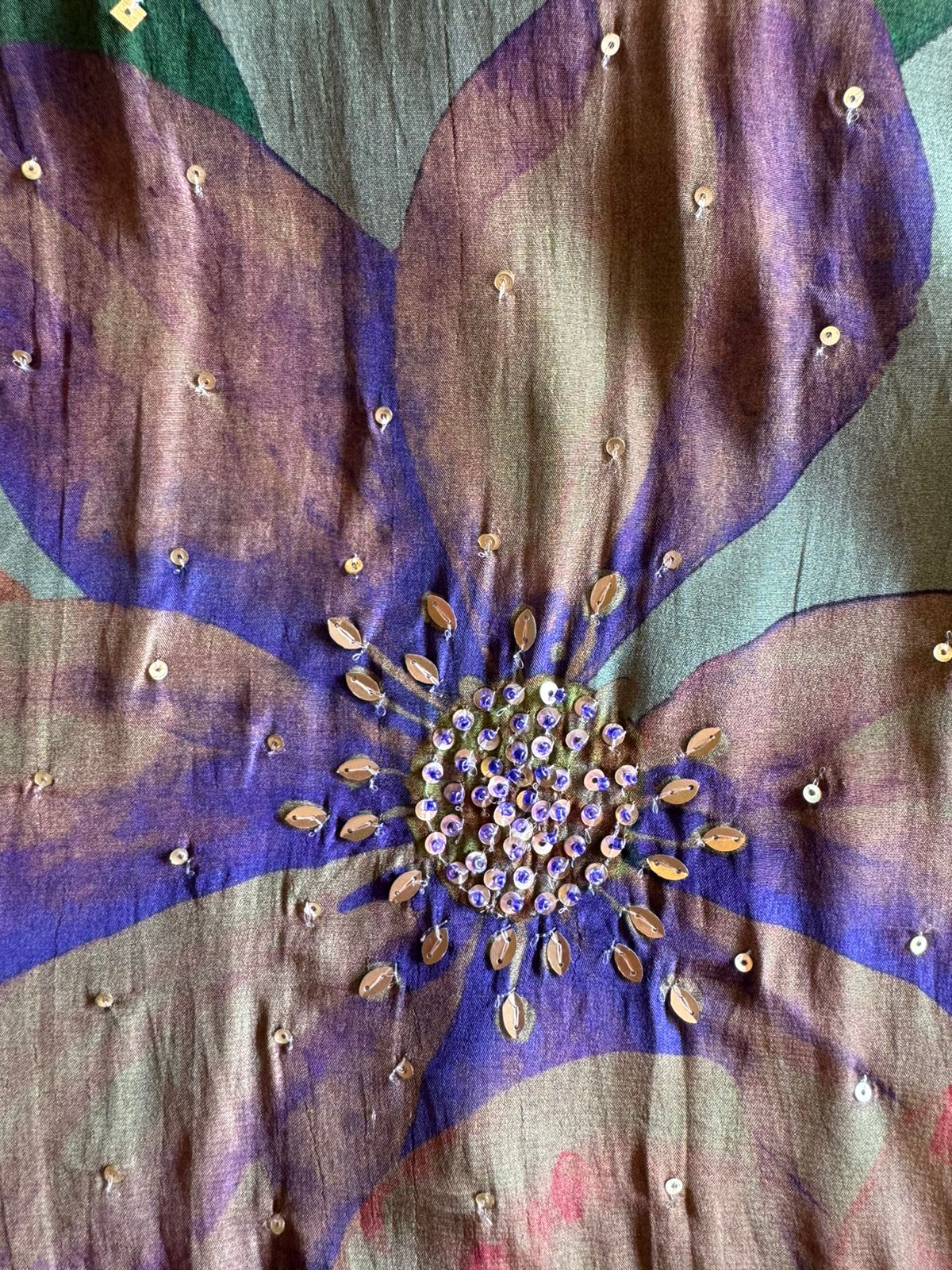 Crepe Silk digital printed shirt