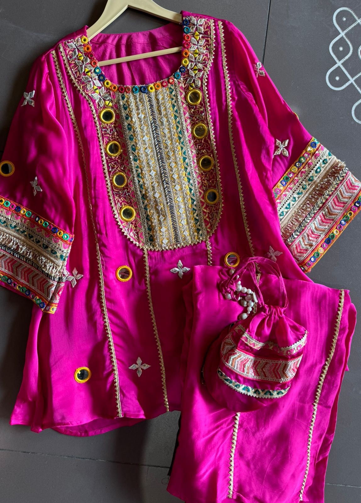 Pure organza Silk COORD