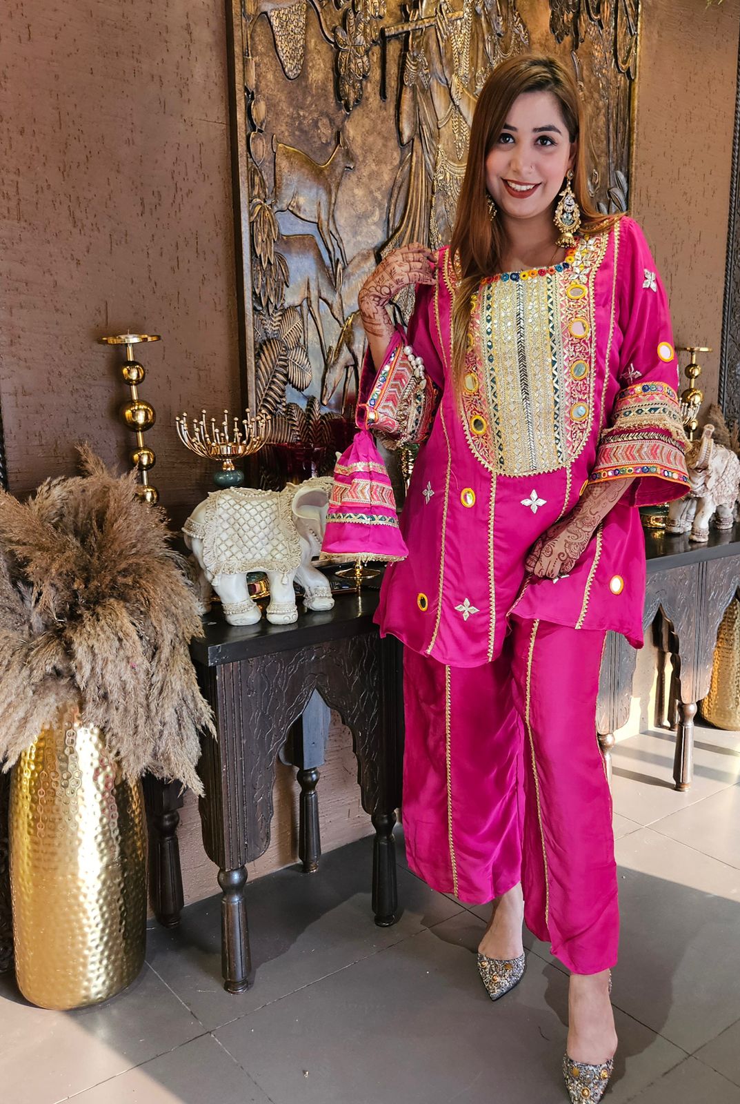 Pure organza Silk COORD