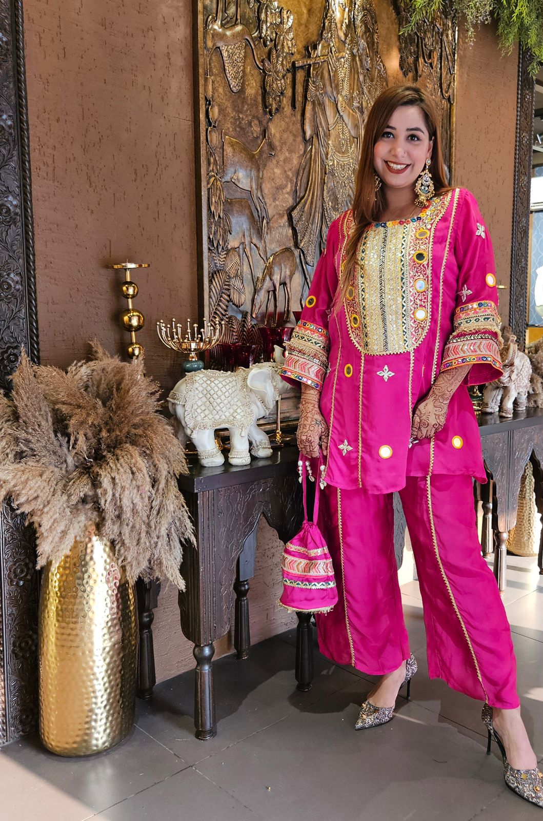 Pure organza Silk COORD