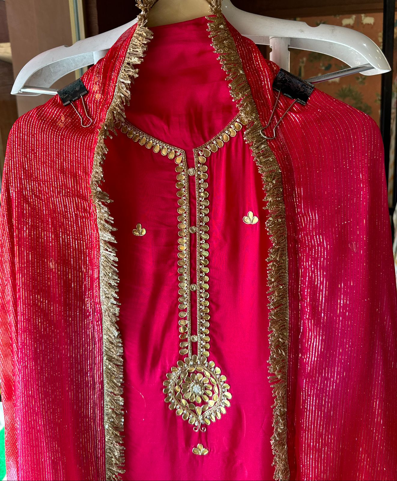 Pure Soft Silk Unstitched Shirt