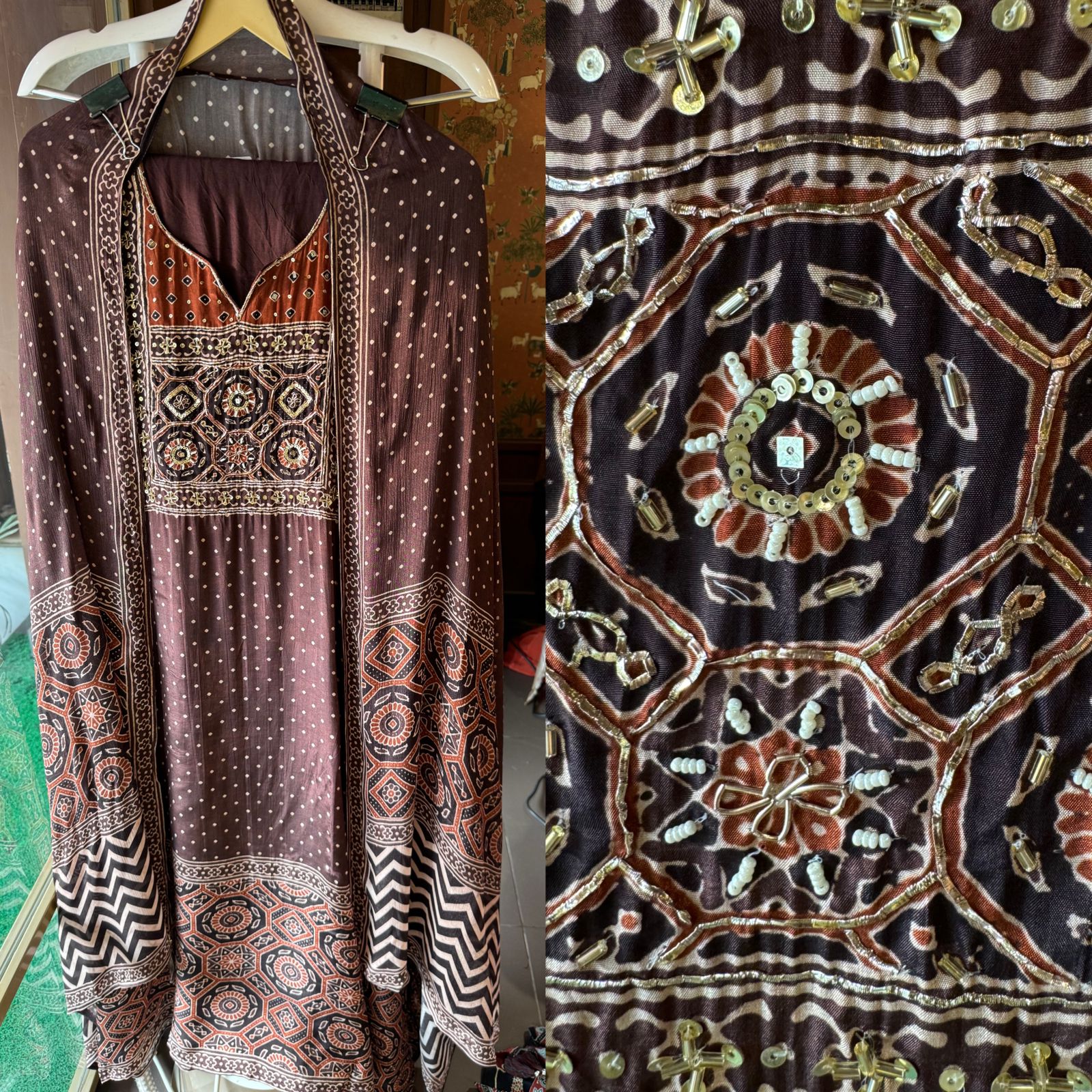 Pure Crepe Shirt (Unstitched)