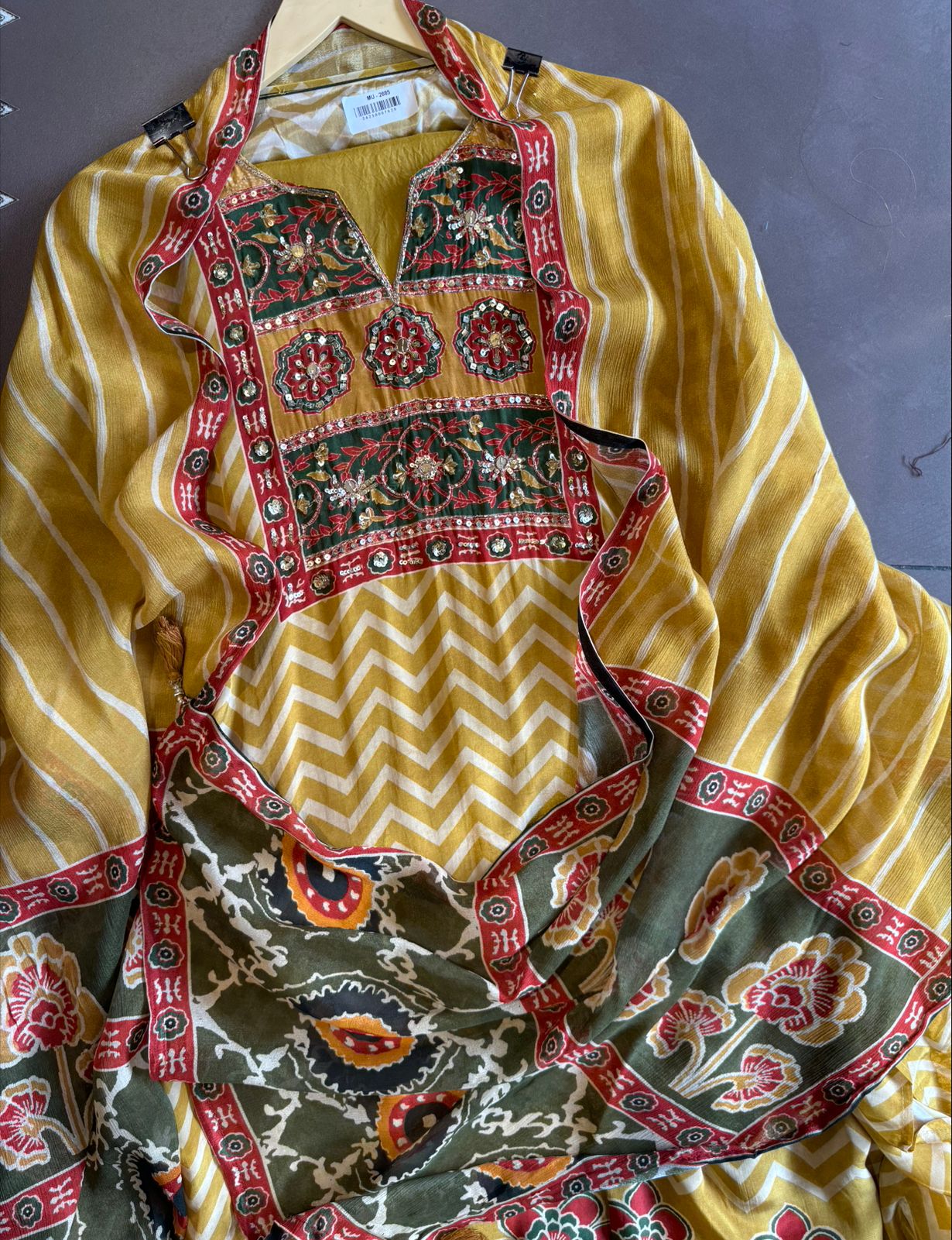 Pure Crepe Shirt (Unstitched)