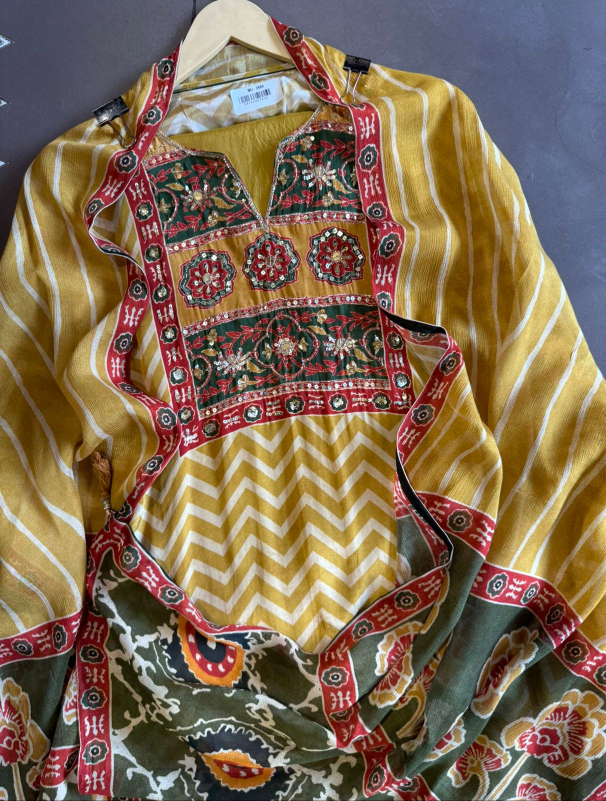 Pure Crepe Shirt (Unstitched)