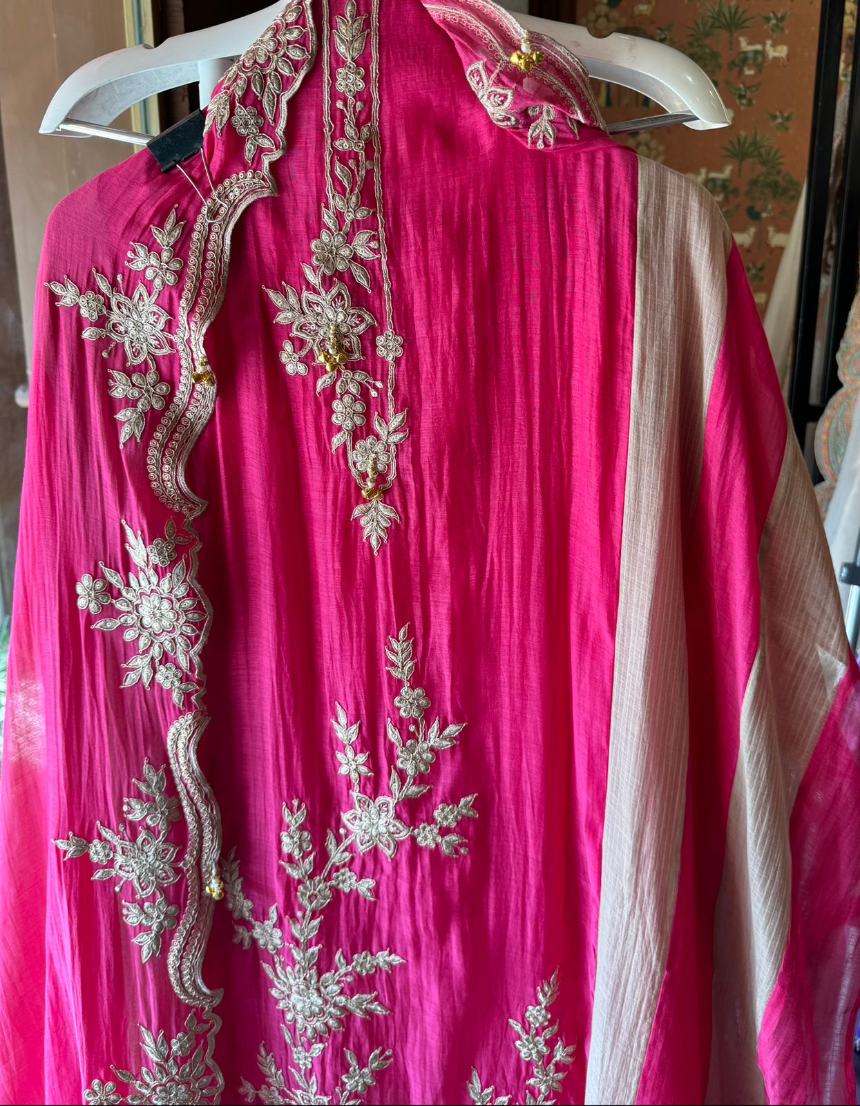 Pure Mul Mul Shirt (Unstitched)