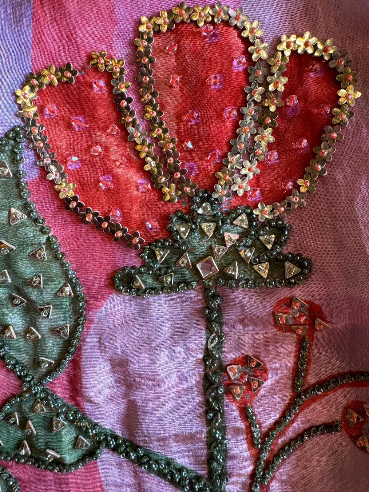 Digital printed Tissue Shirt(Tri shaded)