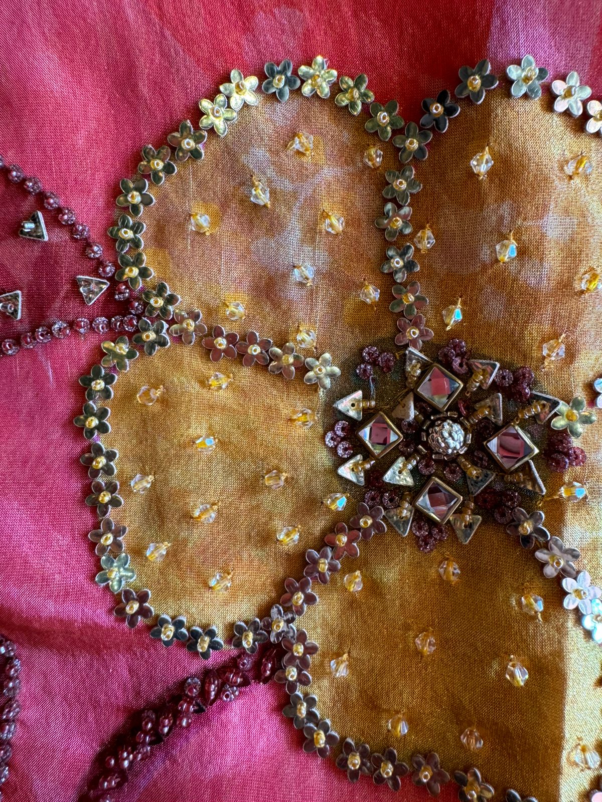 Digital printed Tissue Shirt(Tri shaded)